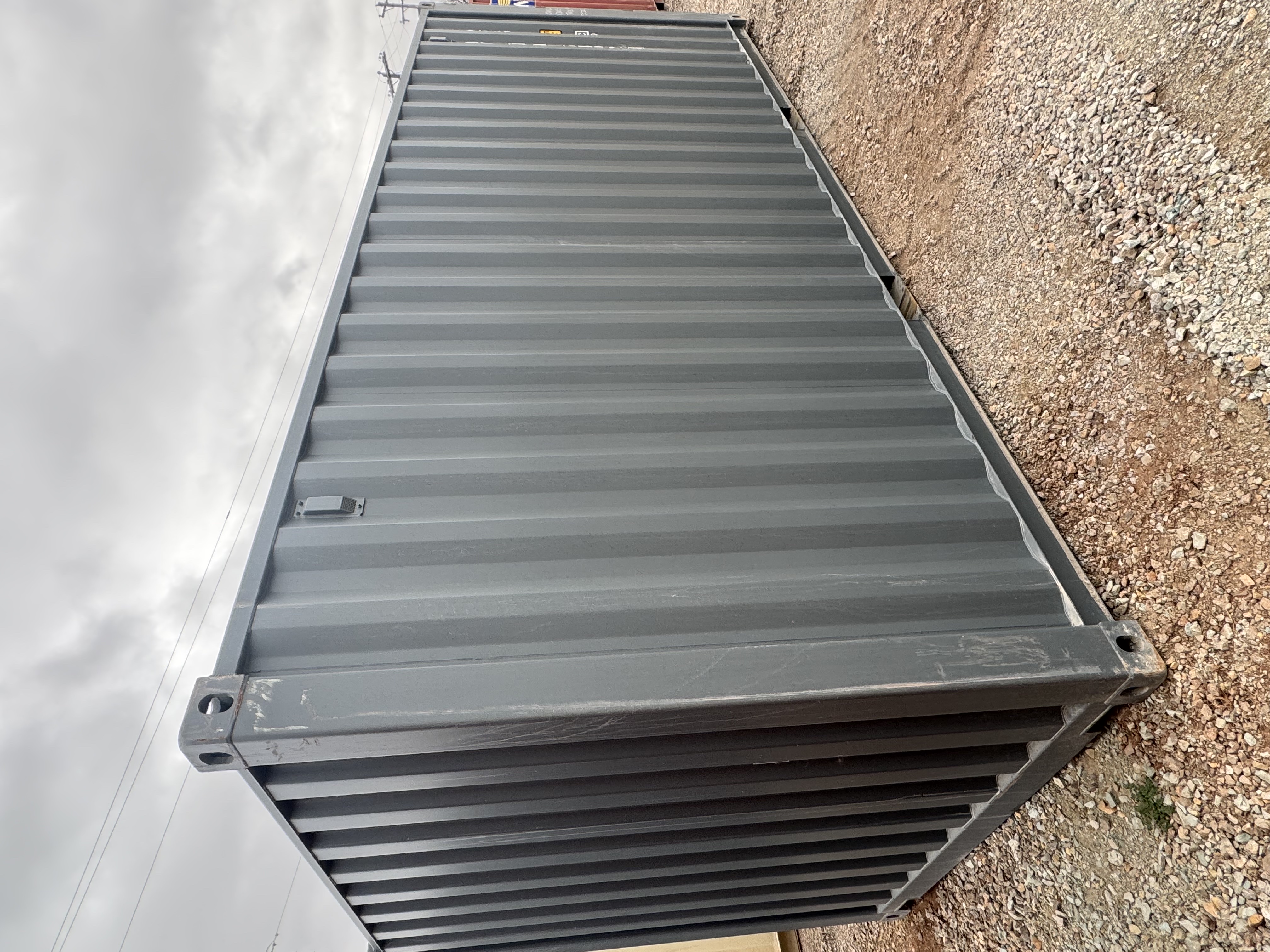 Rear corner view of the product