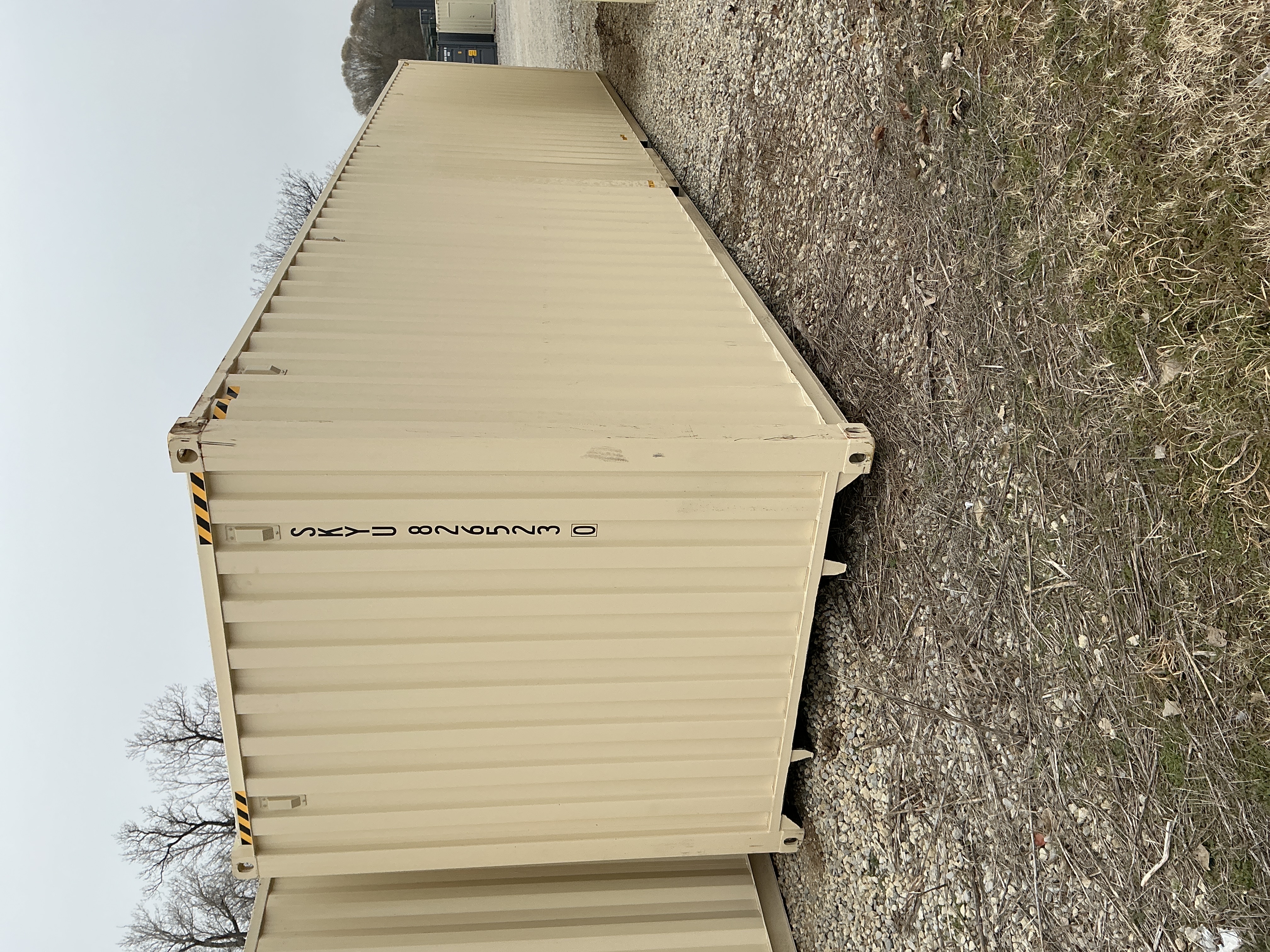 Rear corner view of the product