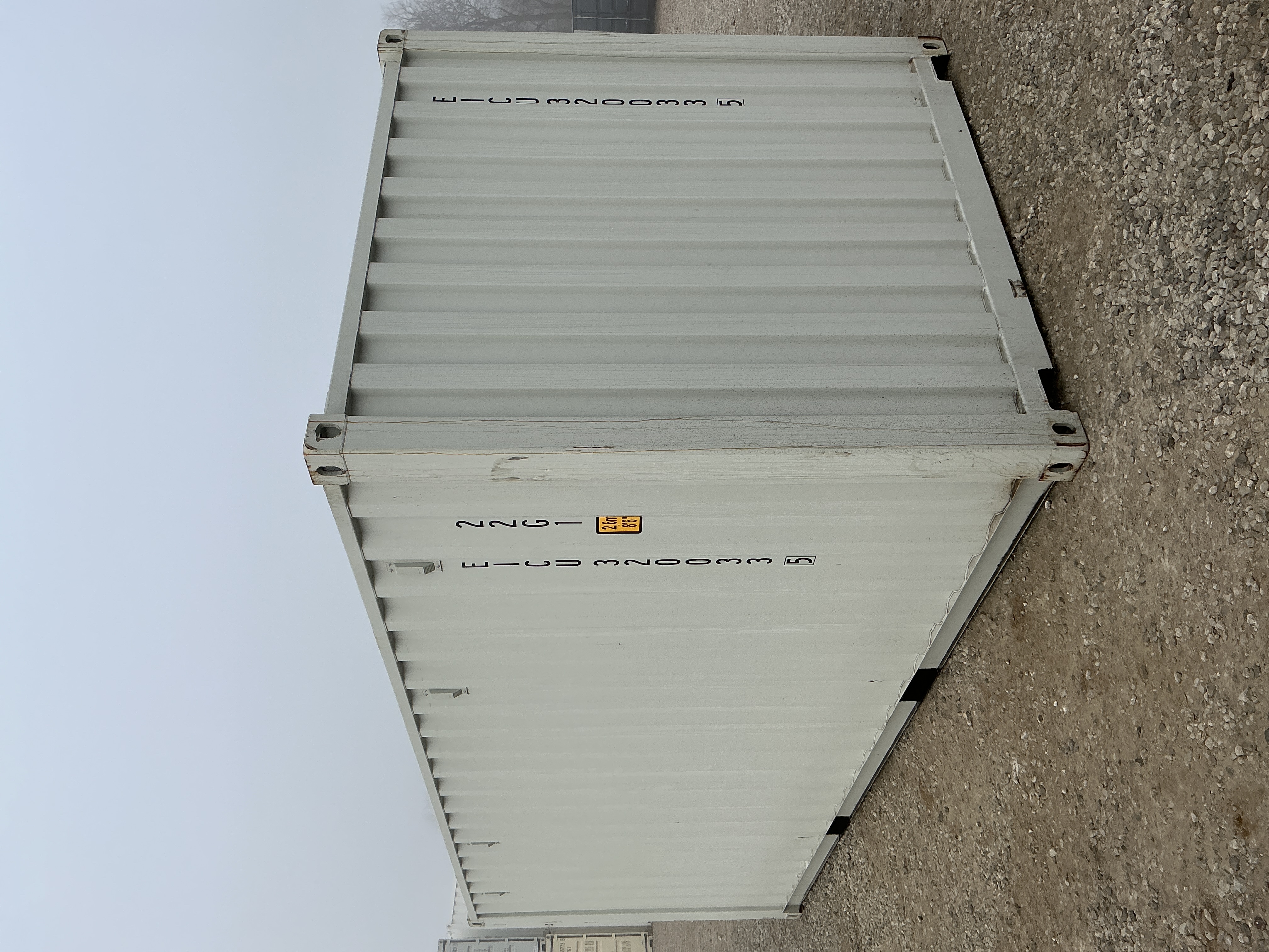 Rear corner view of the product