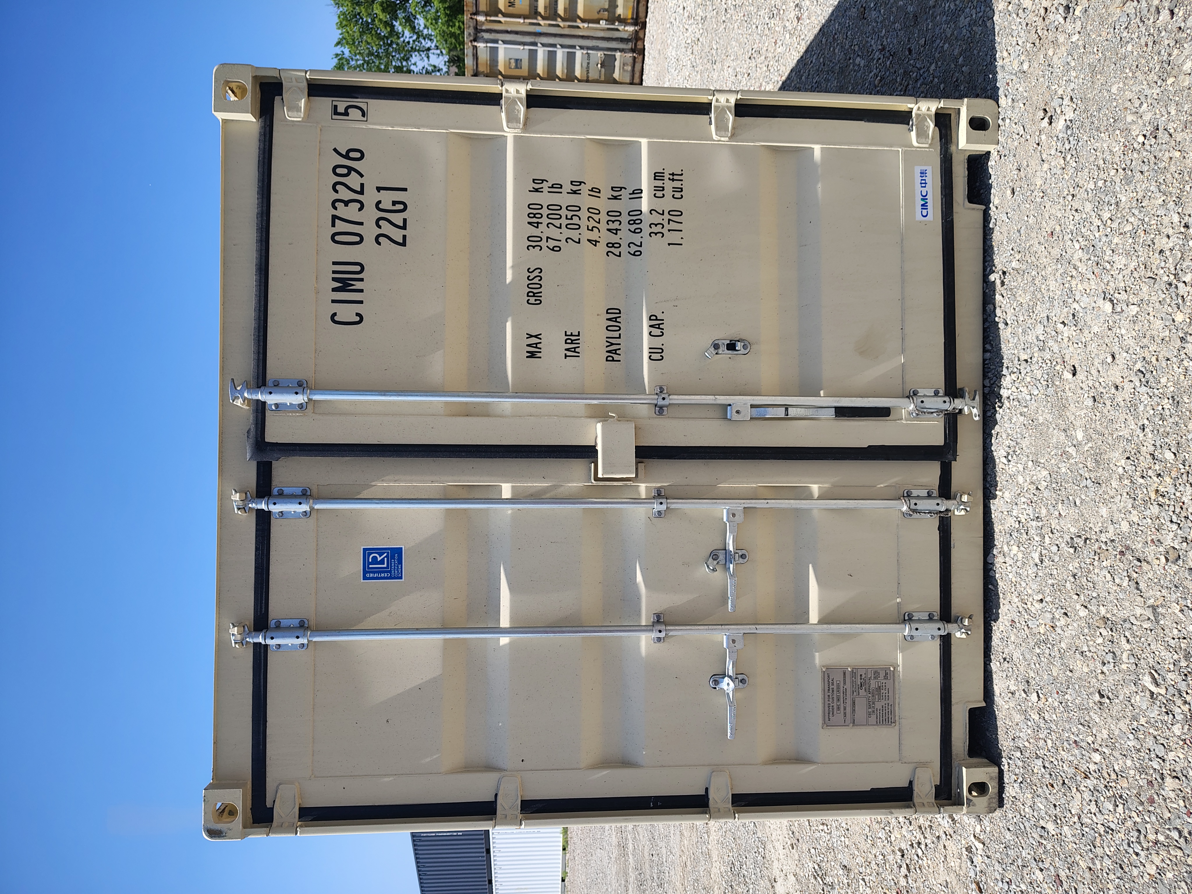 Front view of the product