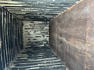 Interior view of the product