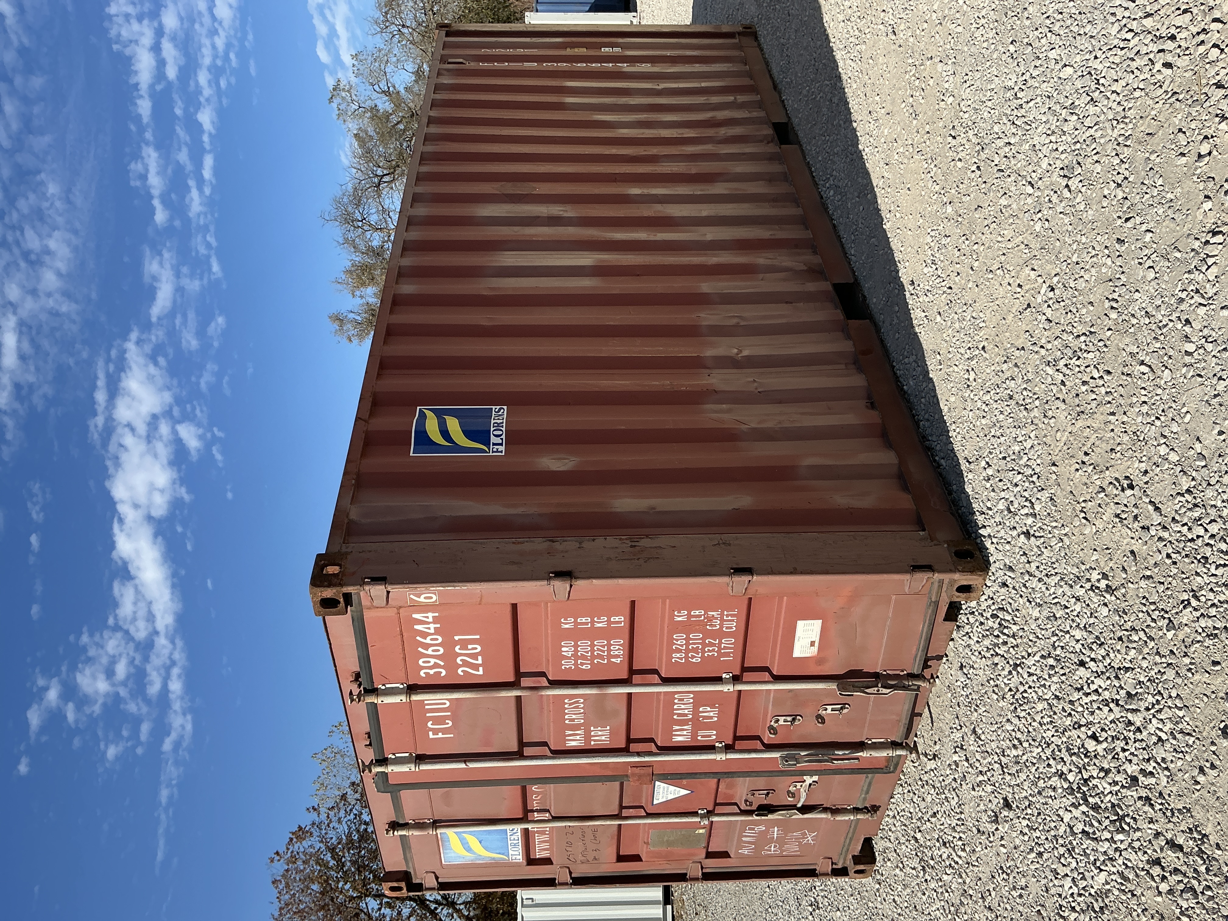 Front corner view of the product