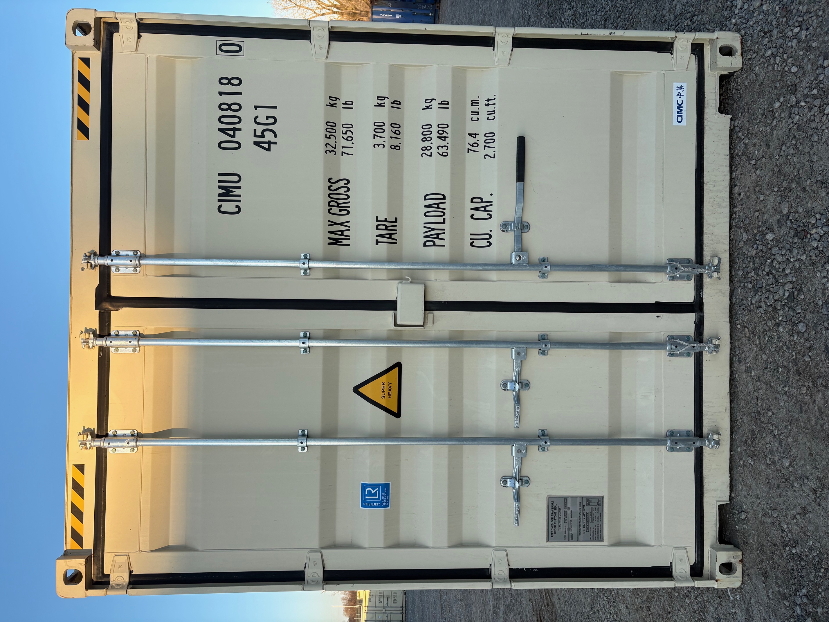 Front view of the product