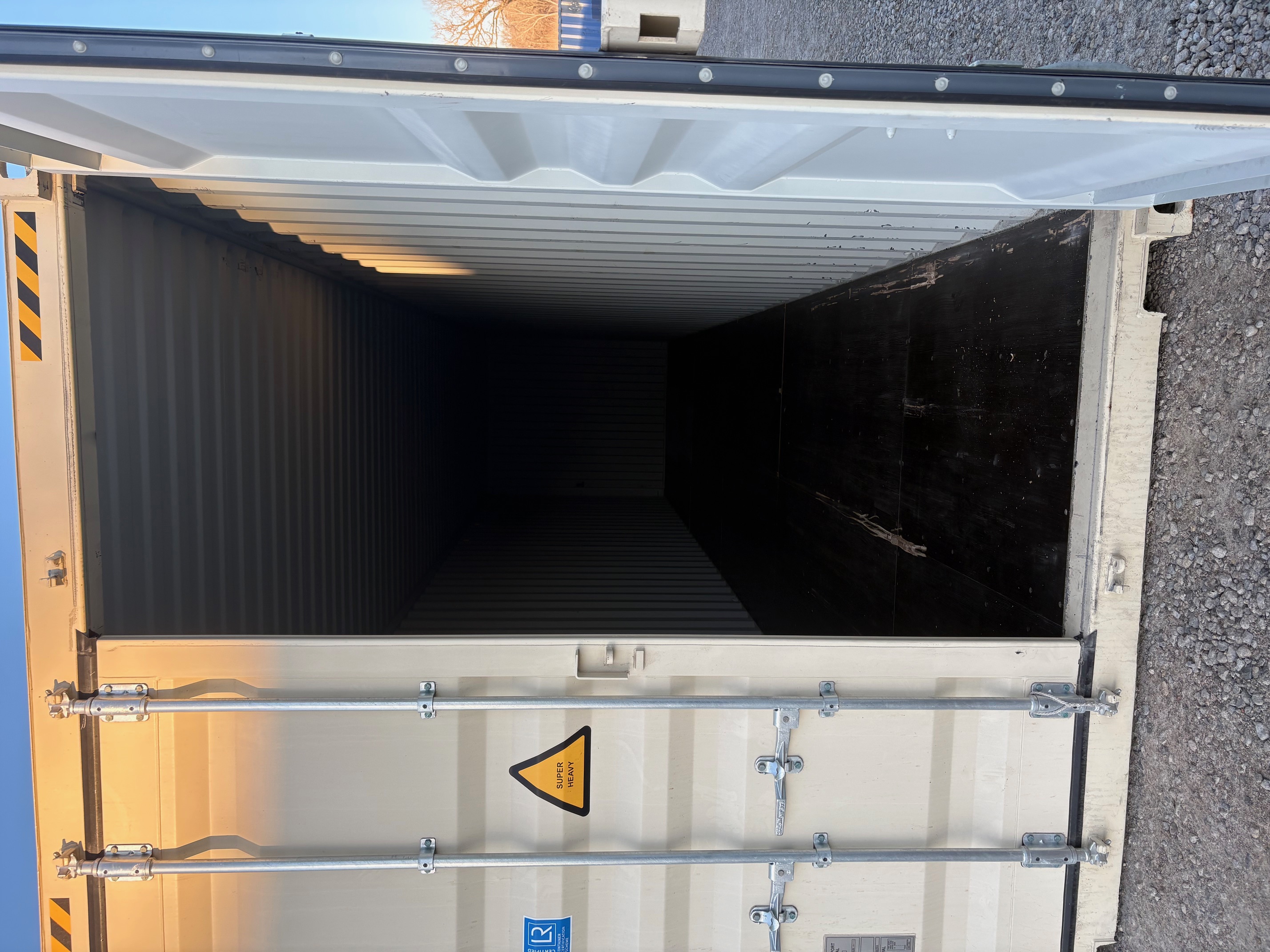 Interior view of the product