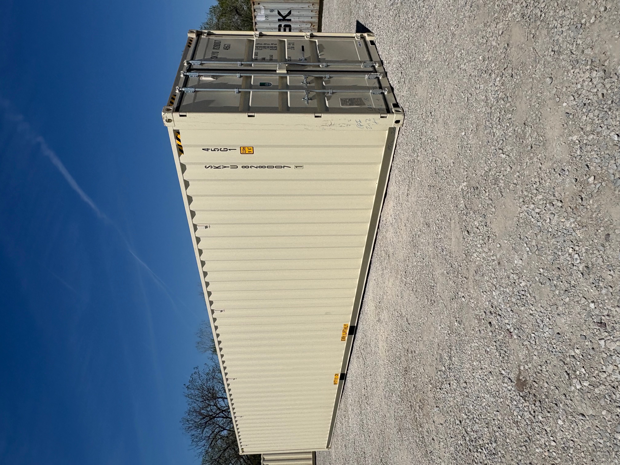 Front corner view of the product