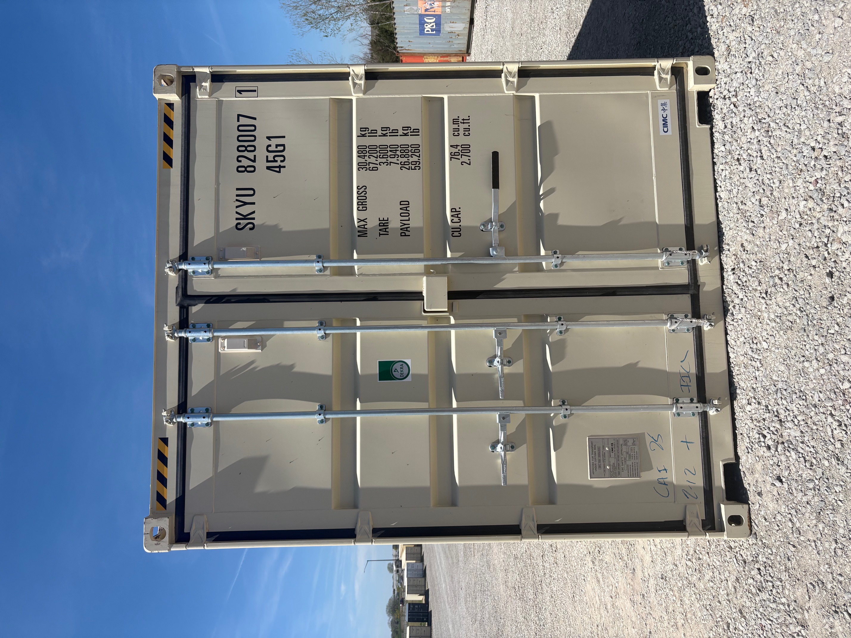 Front view of the product