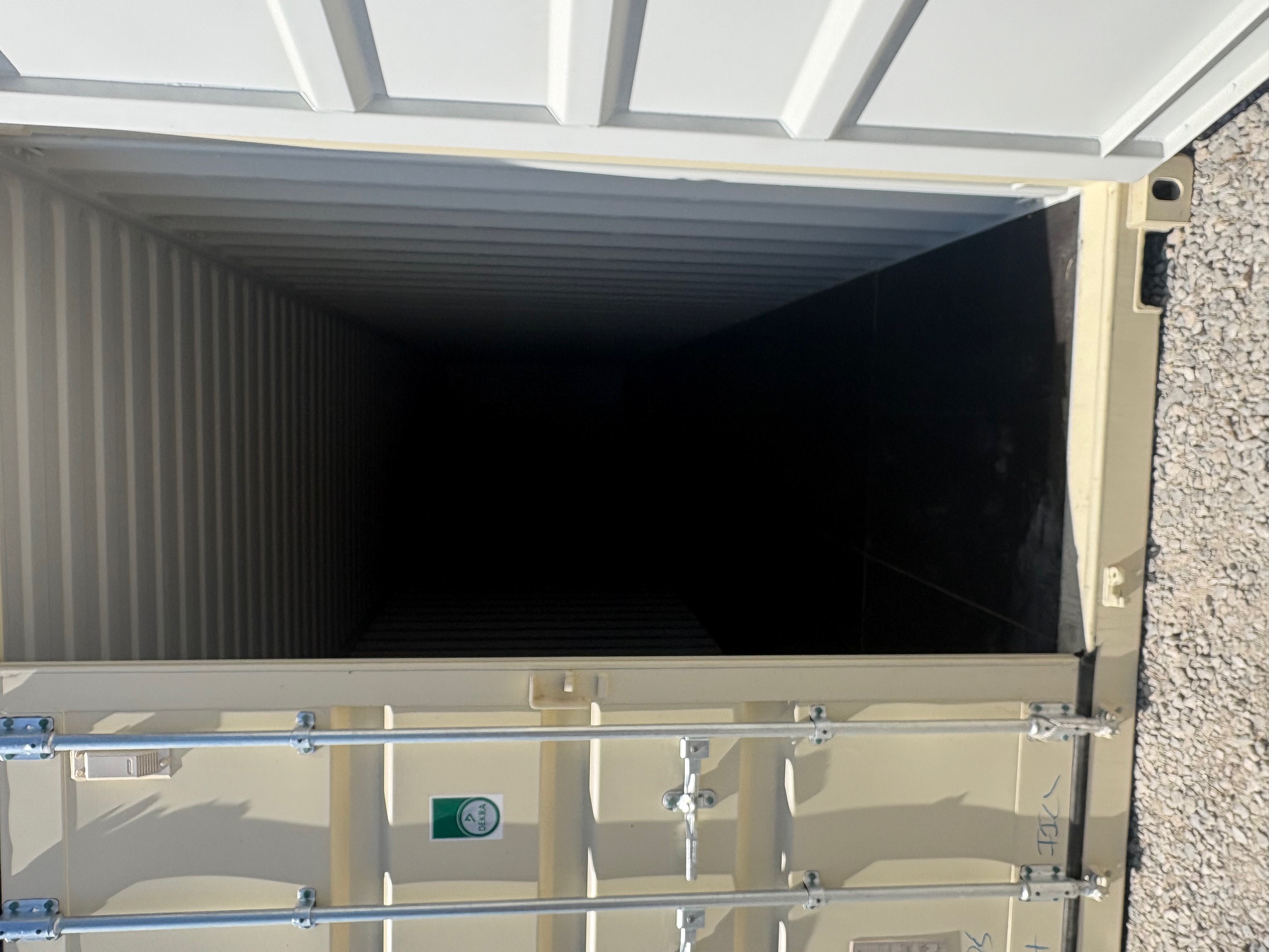 Interior view of the product