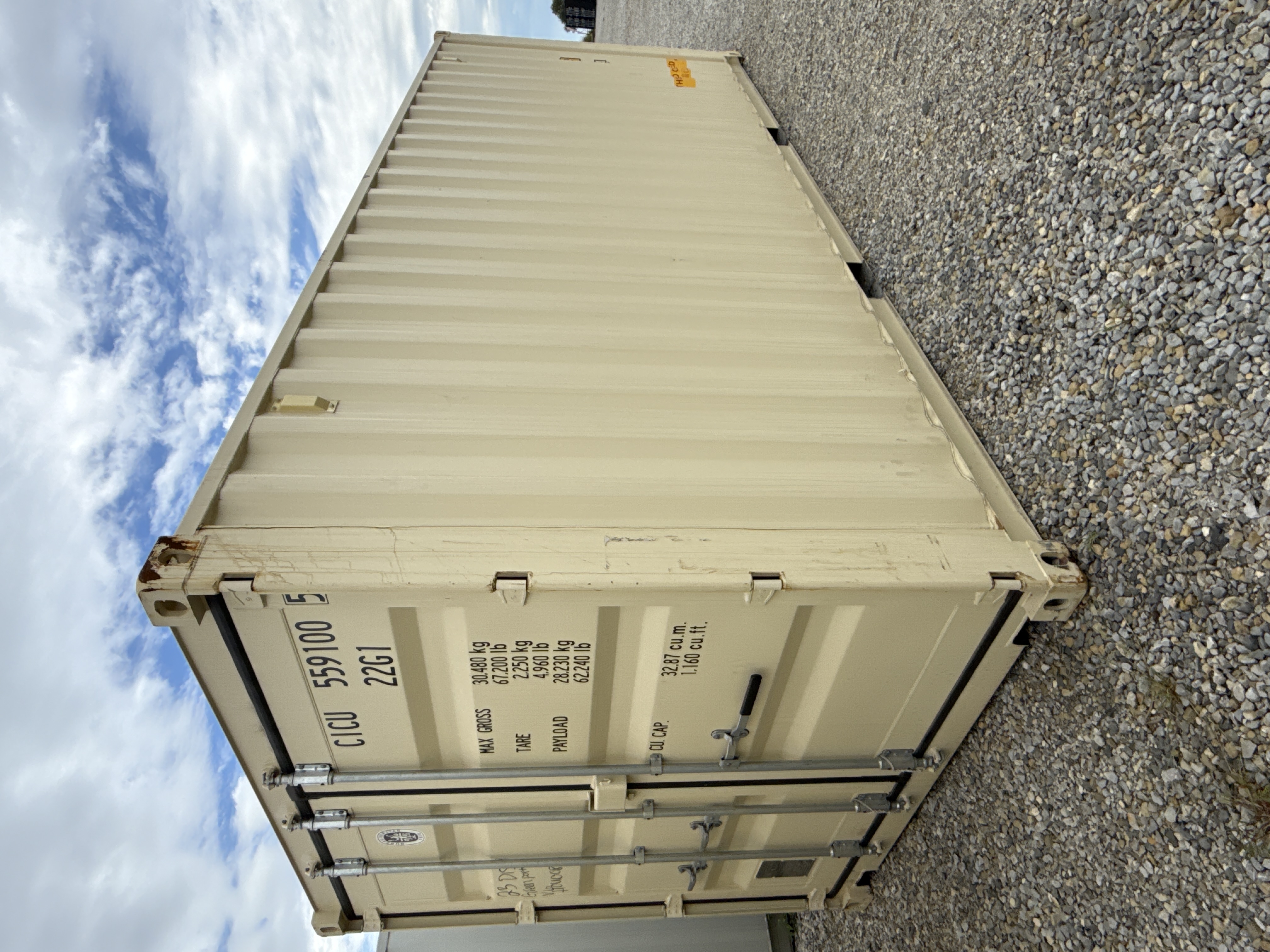 Rear corner view of the product