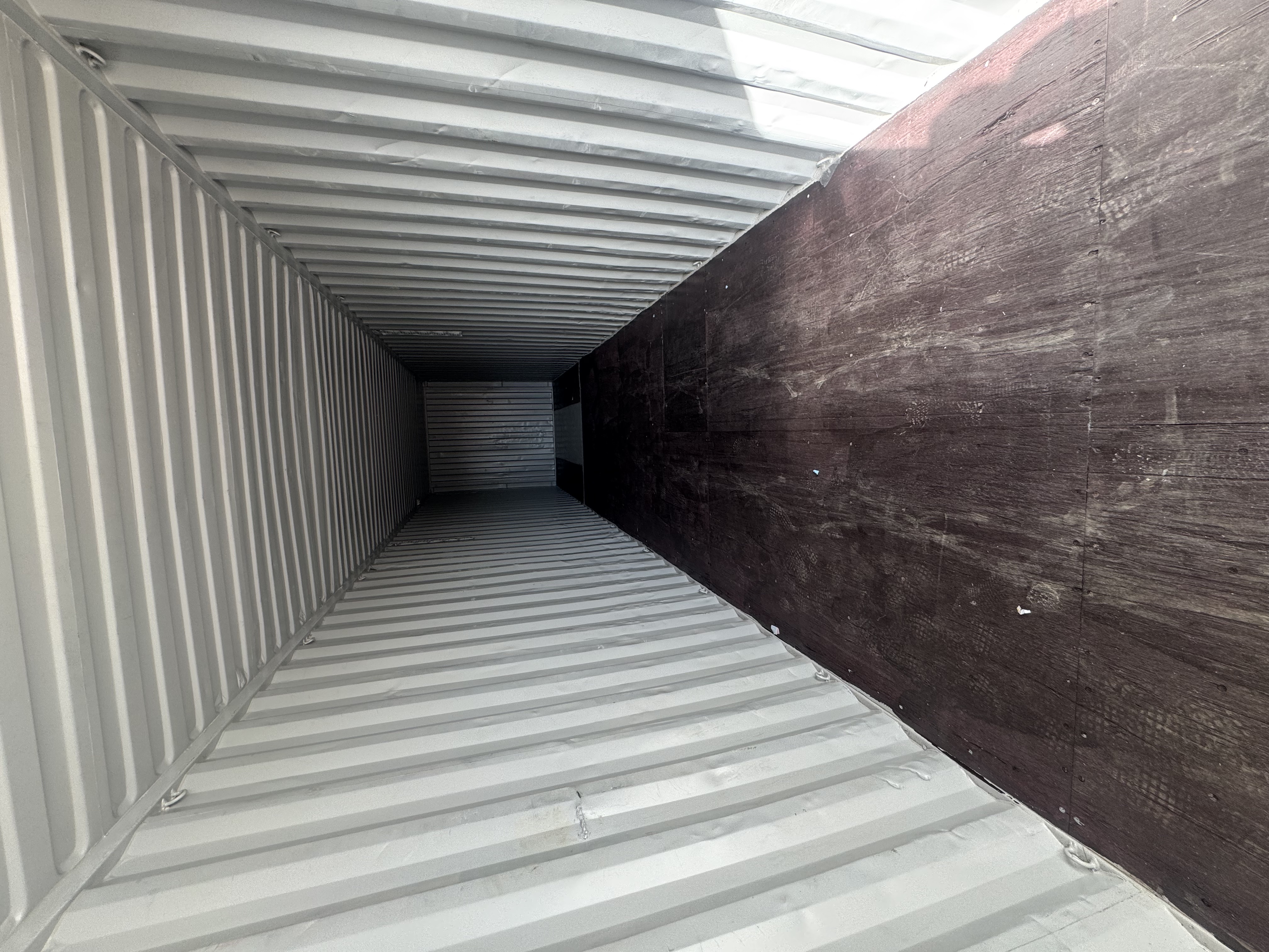 Front corner view of the product