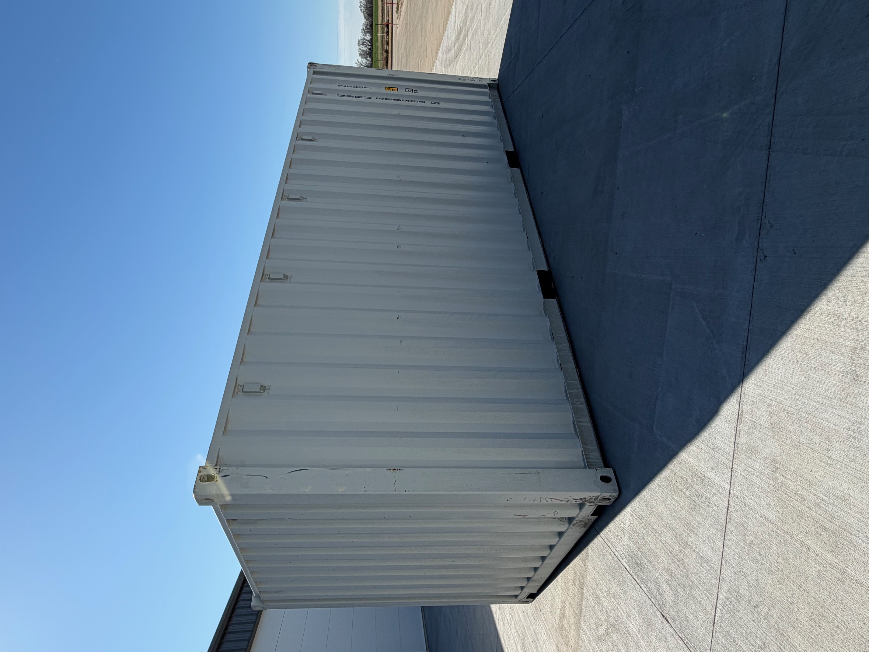 Rear corner view of the product