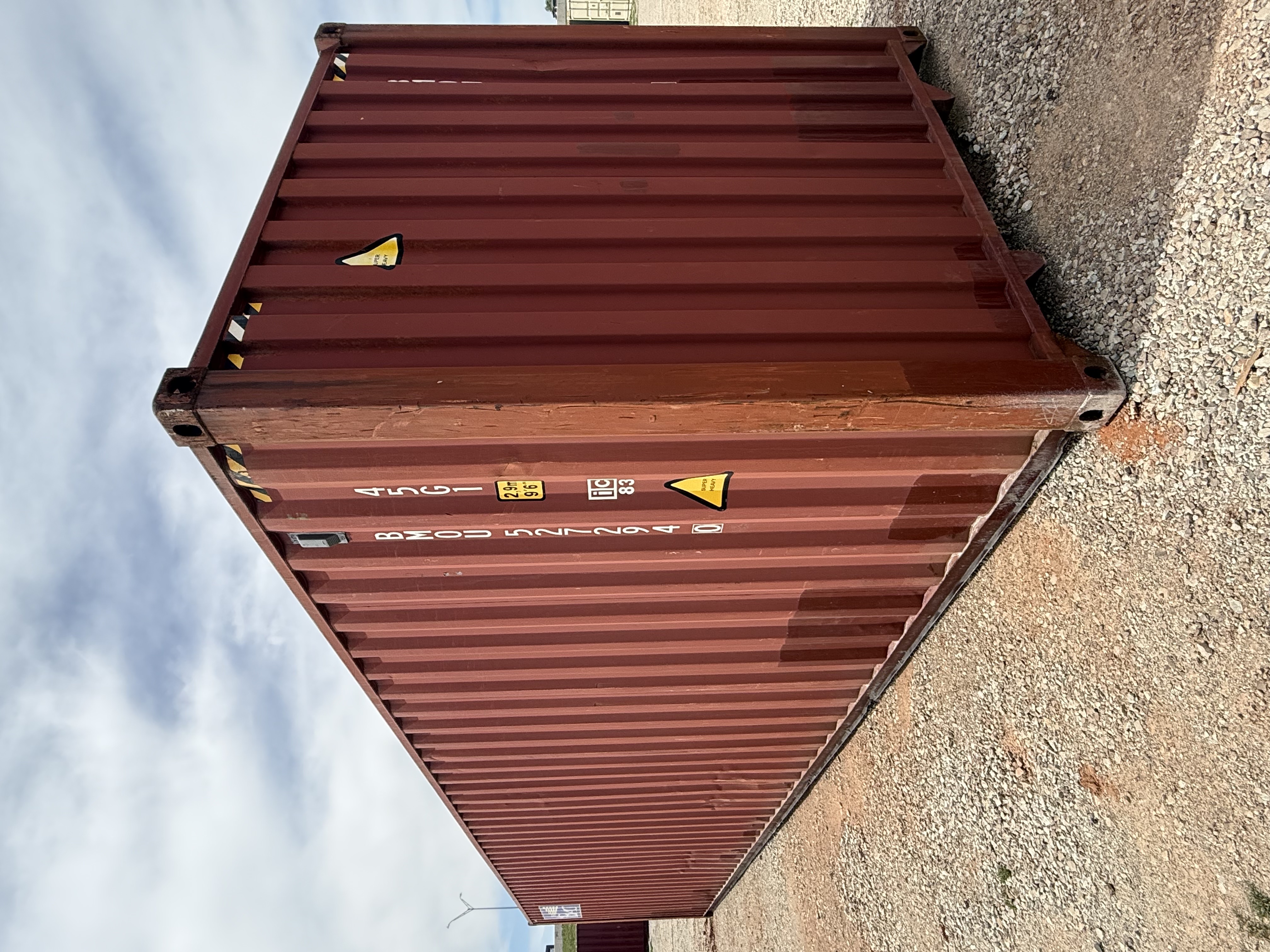 Rear corner view of the product