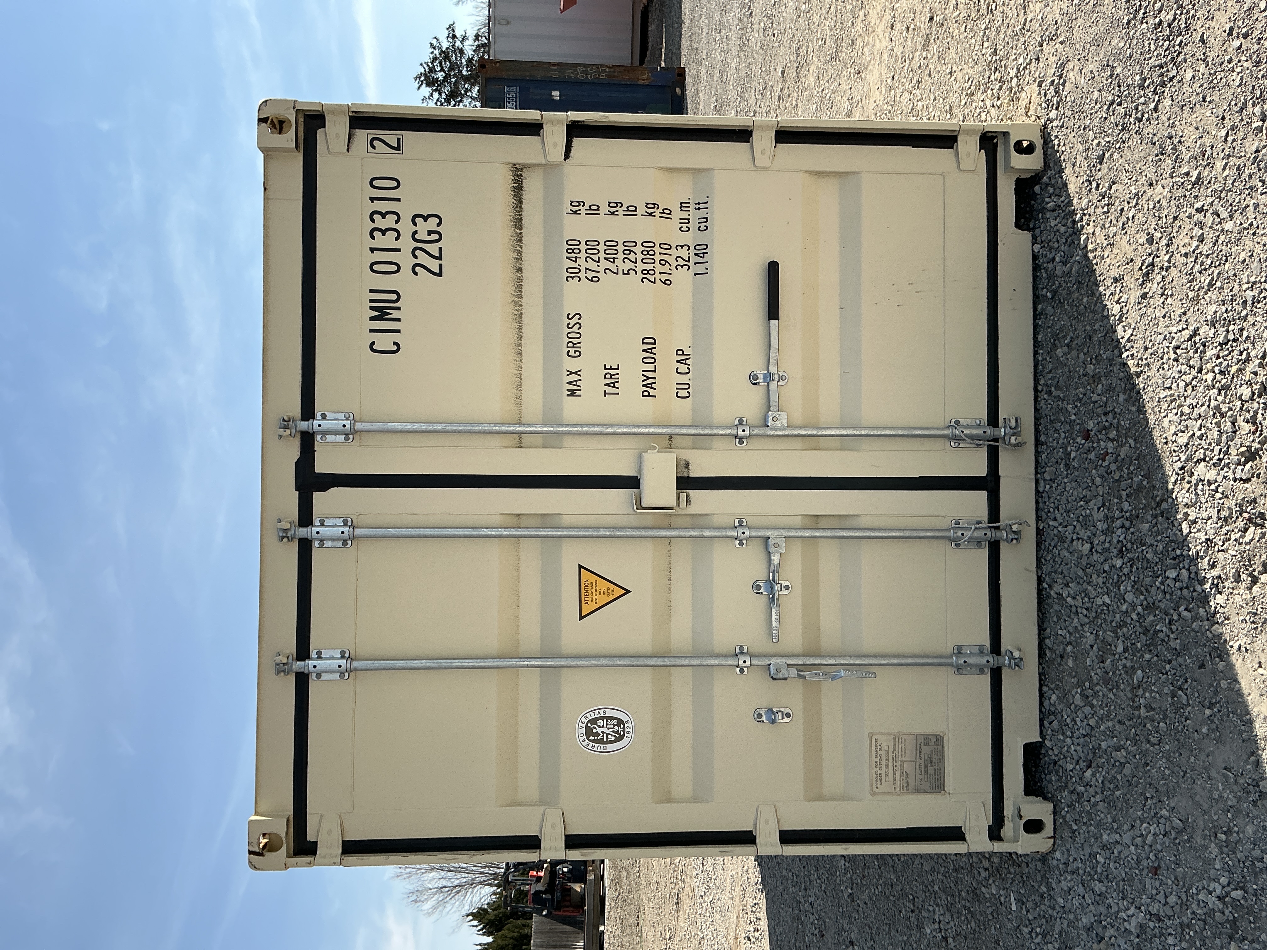 Front view of the product