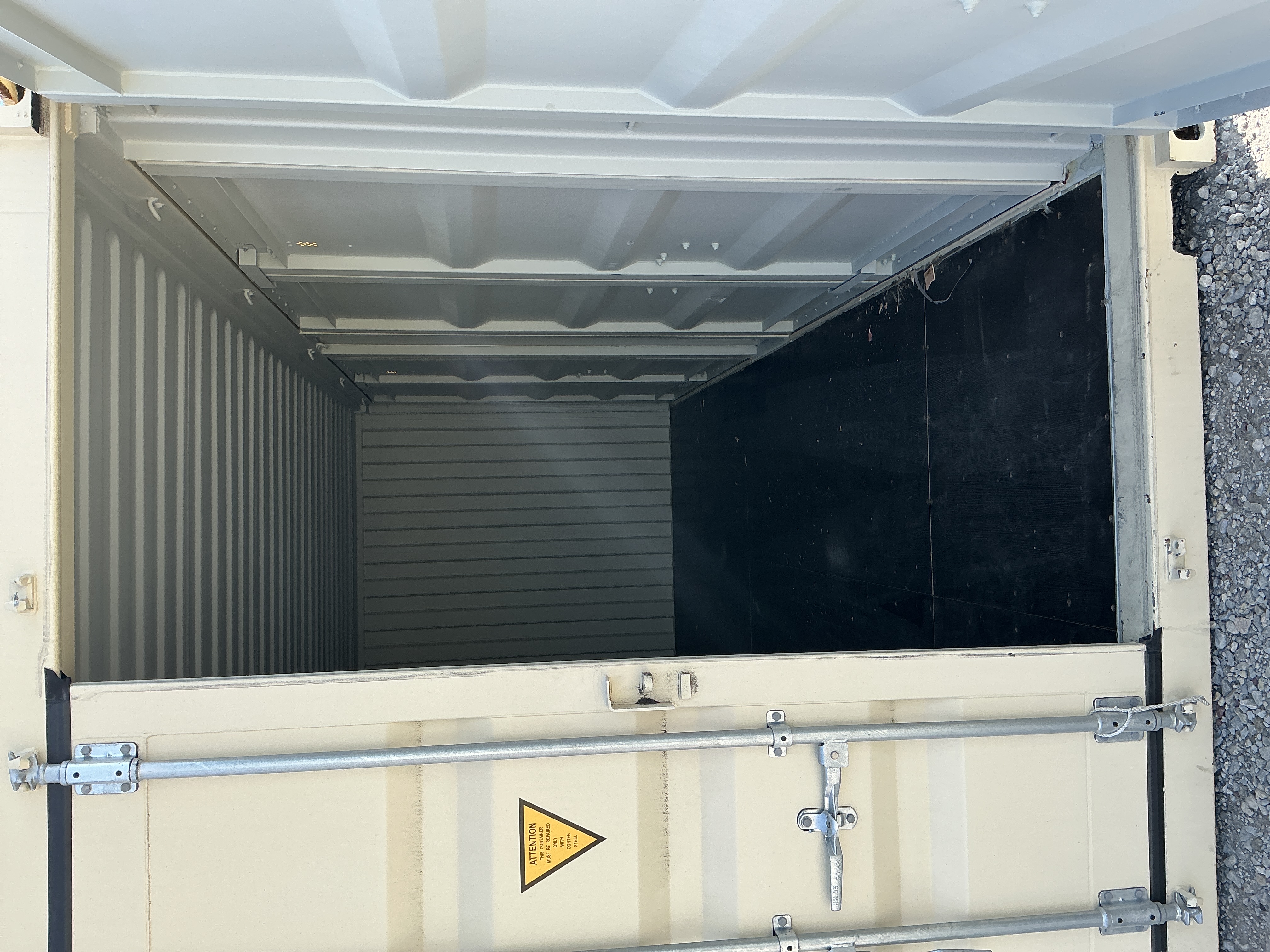 Interior view of the product