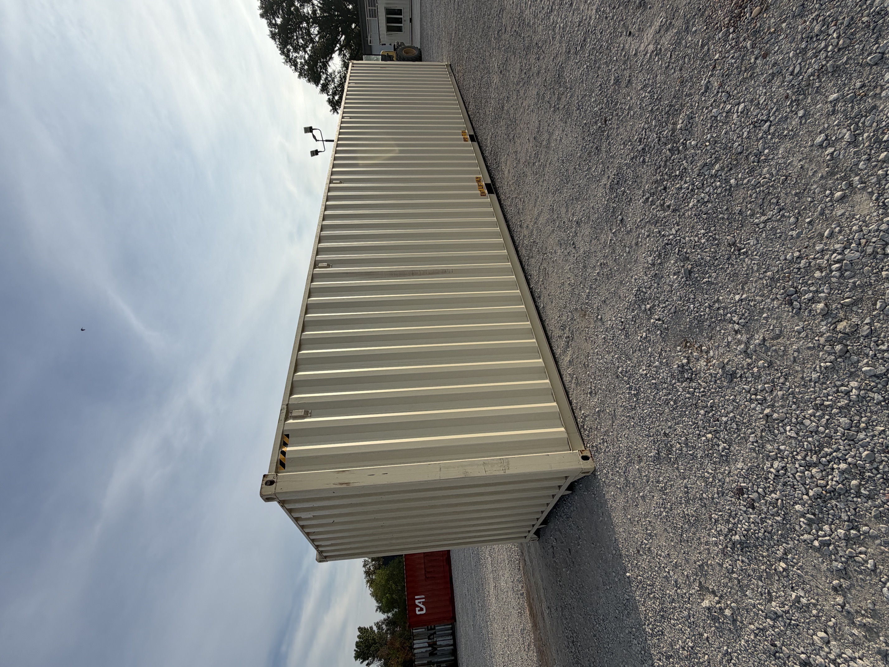 Front corner view of the product