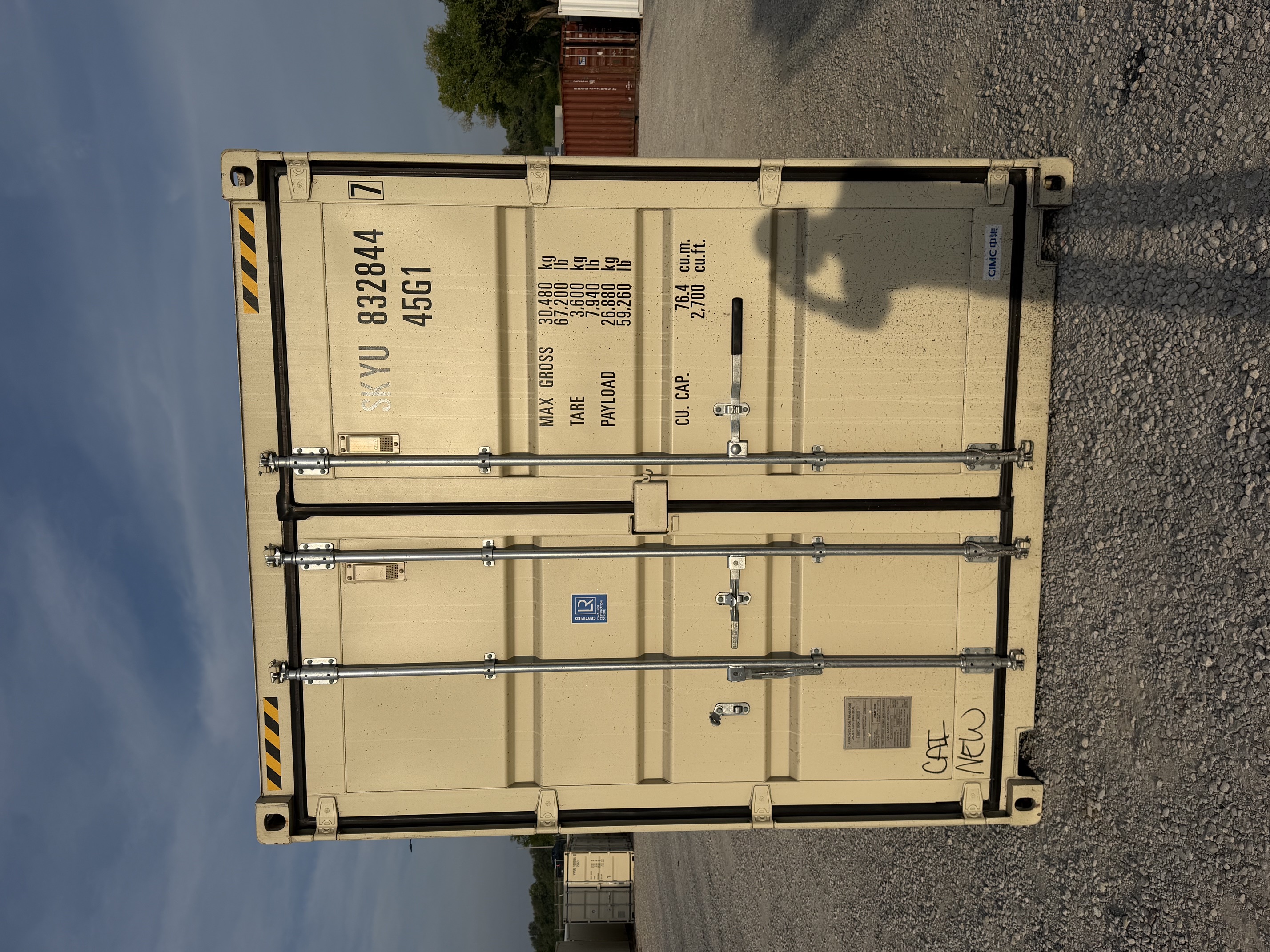 Front view of the product