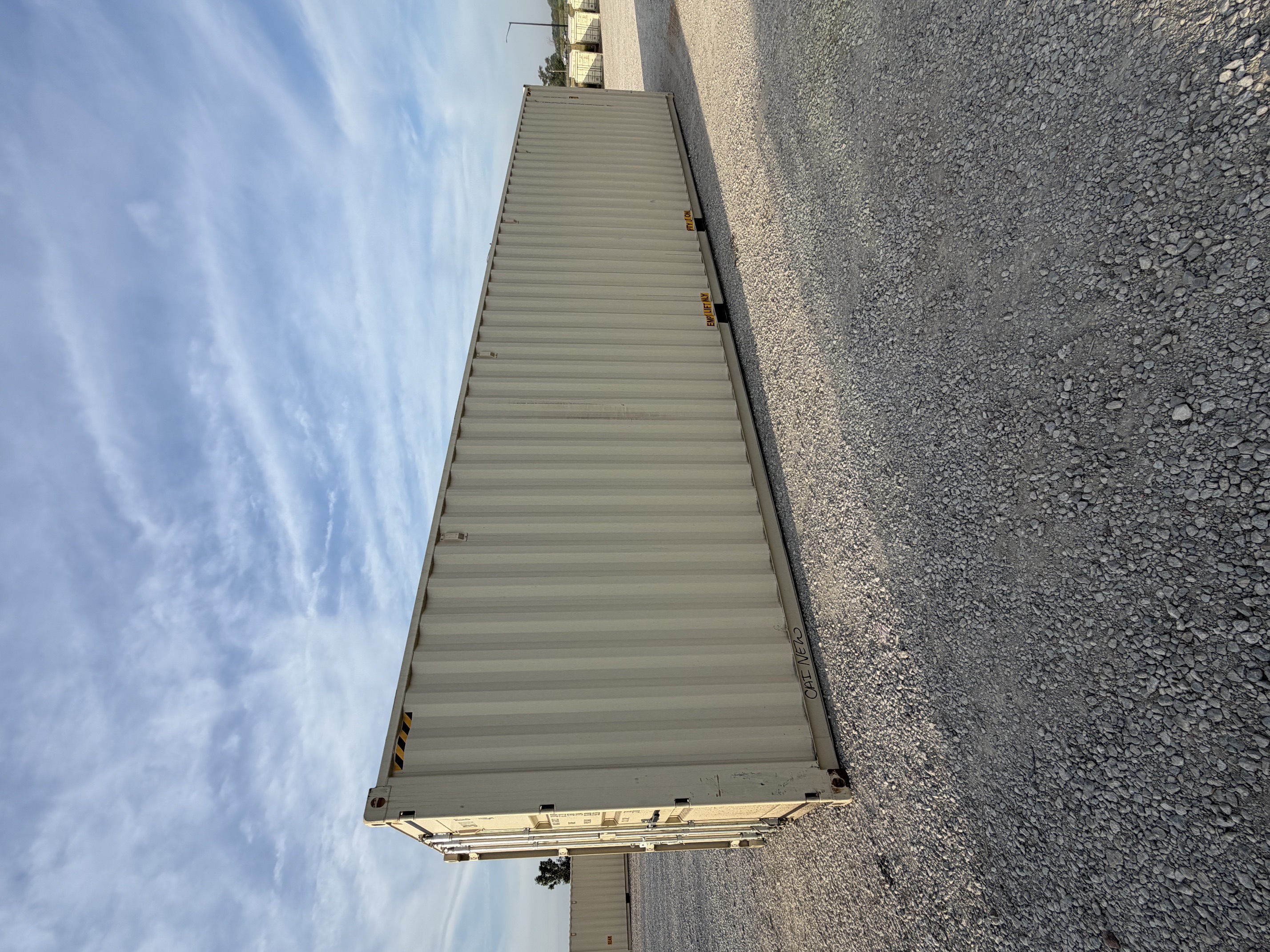 Rear corner view of the product