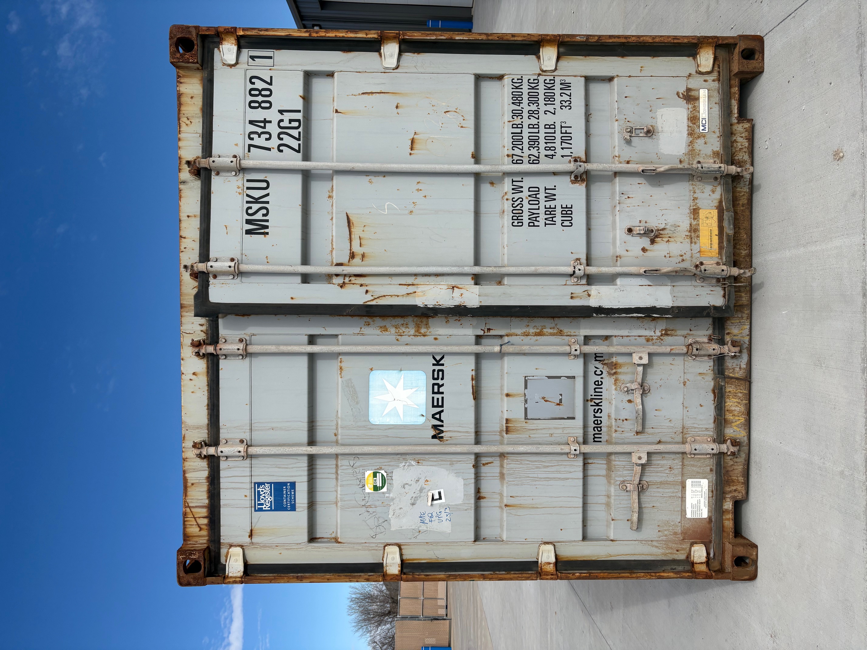 Front view of the product