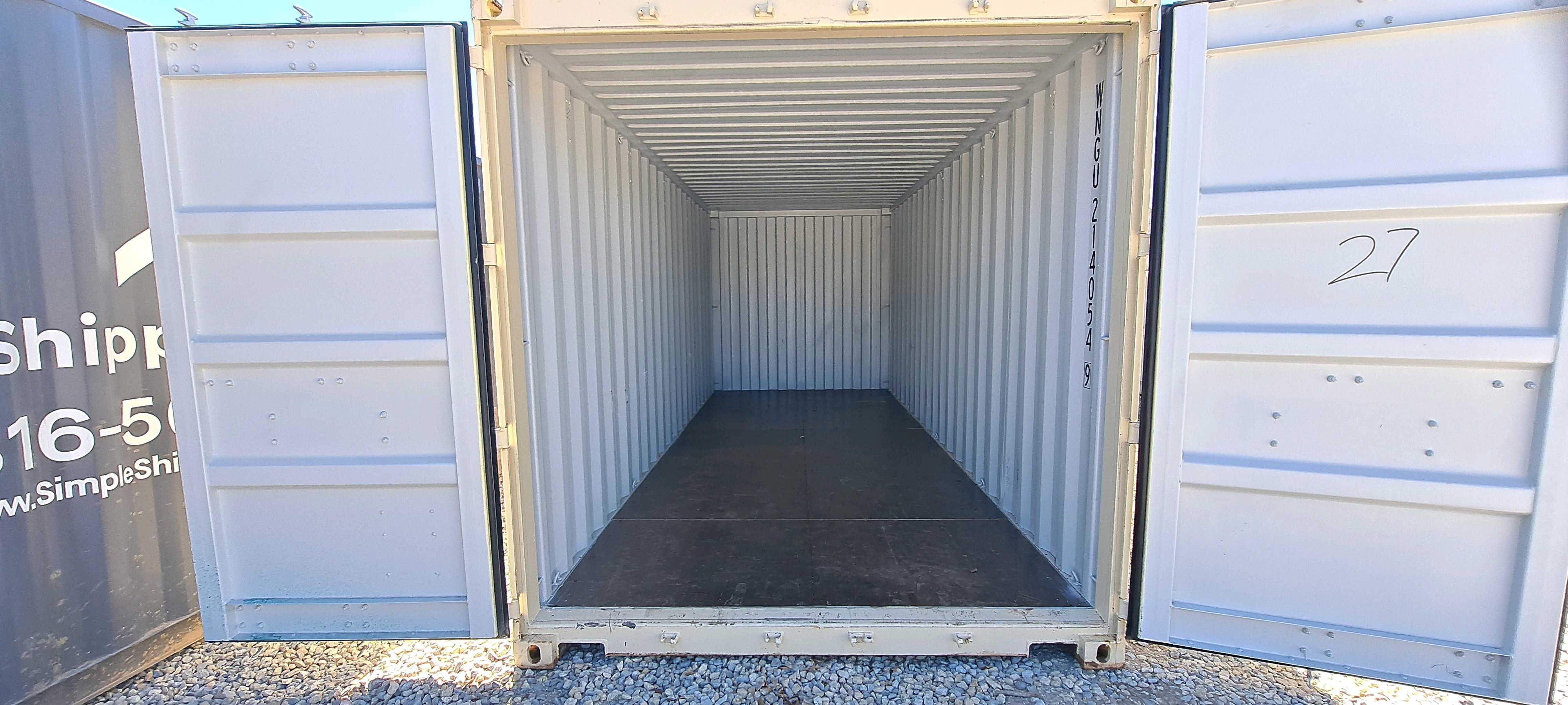 Interior view of the product