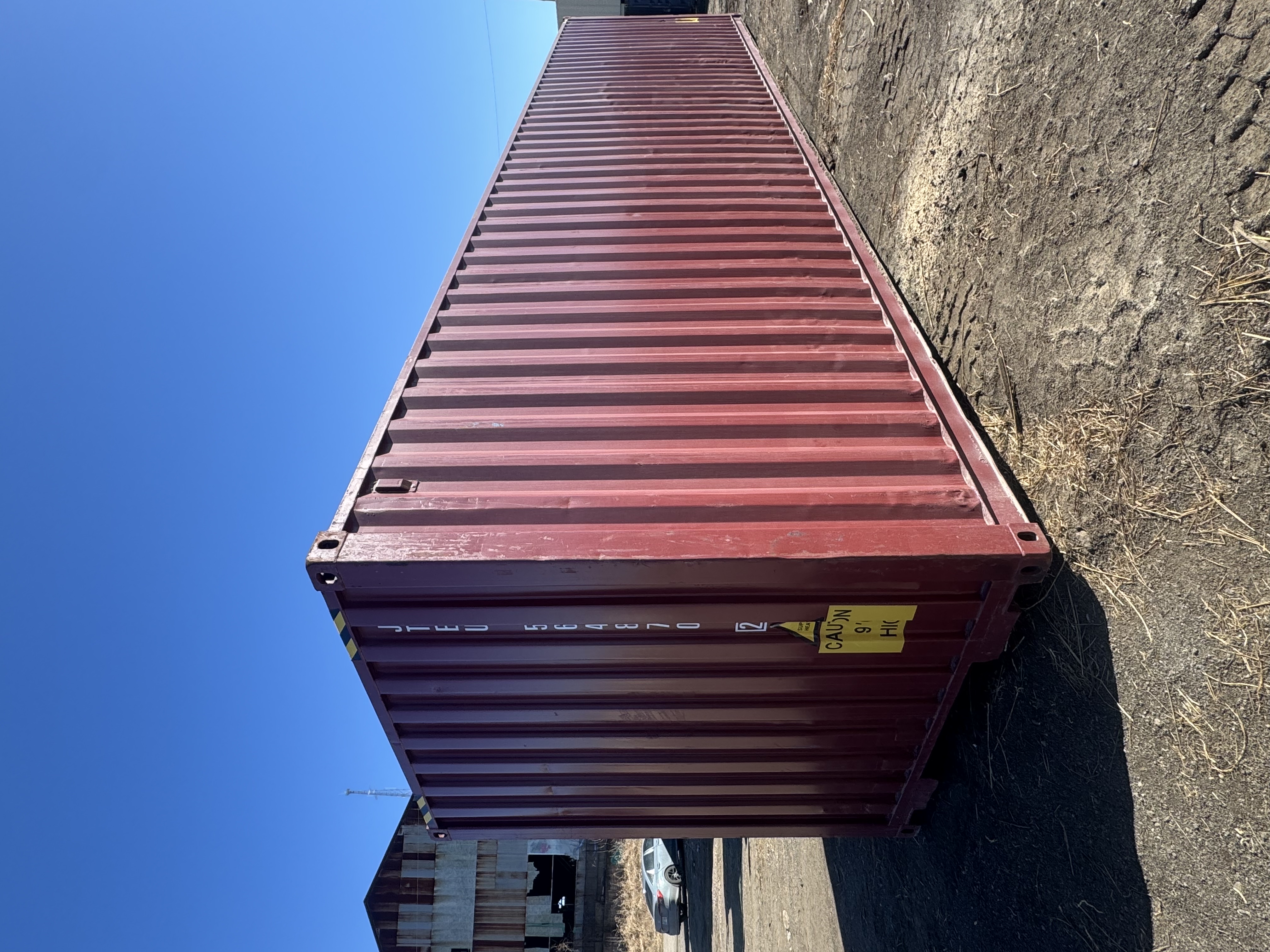 Front corner view of the product