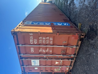 Front corner view of the product