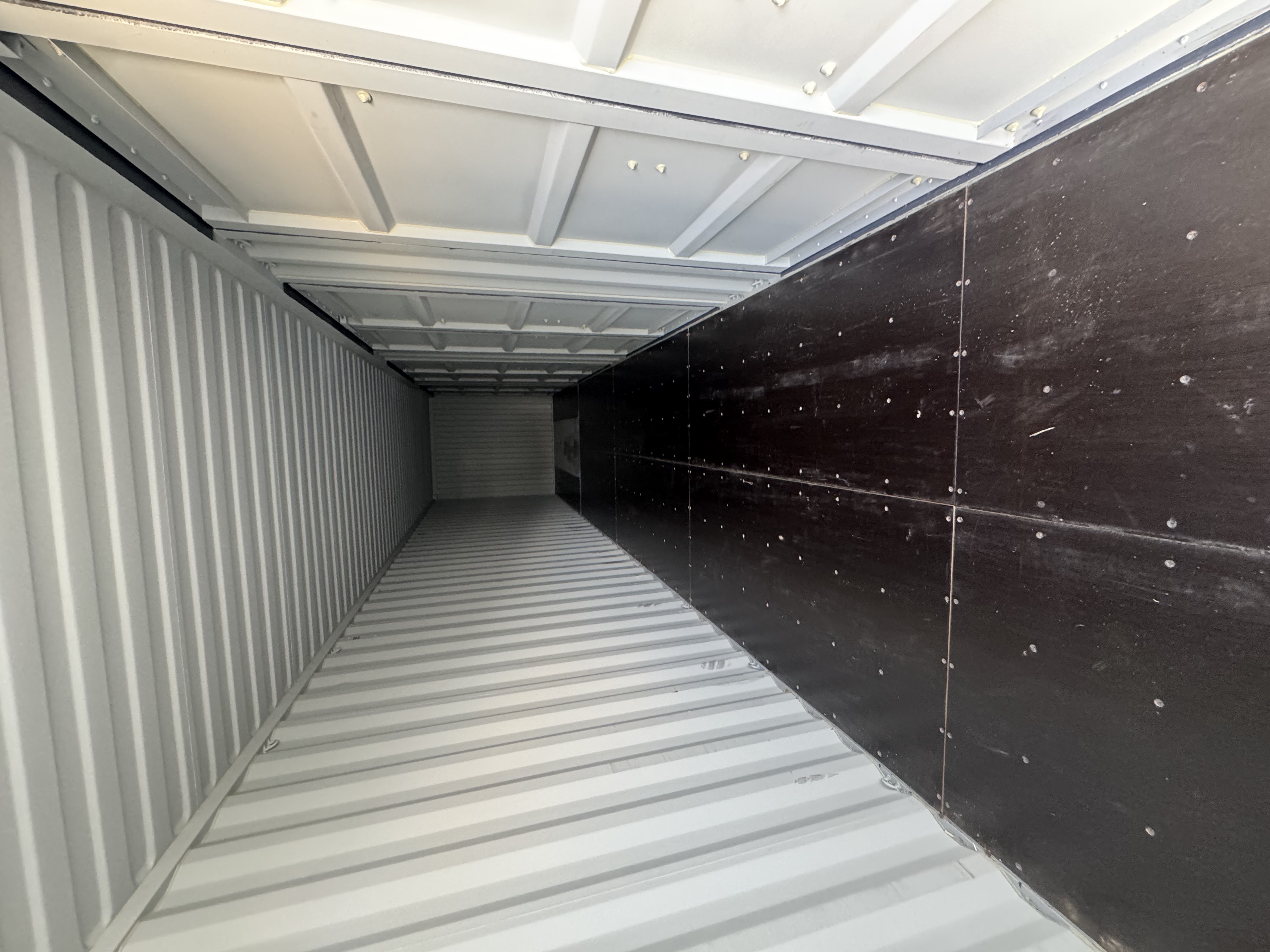 Front corner view of the product