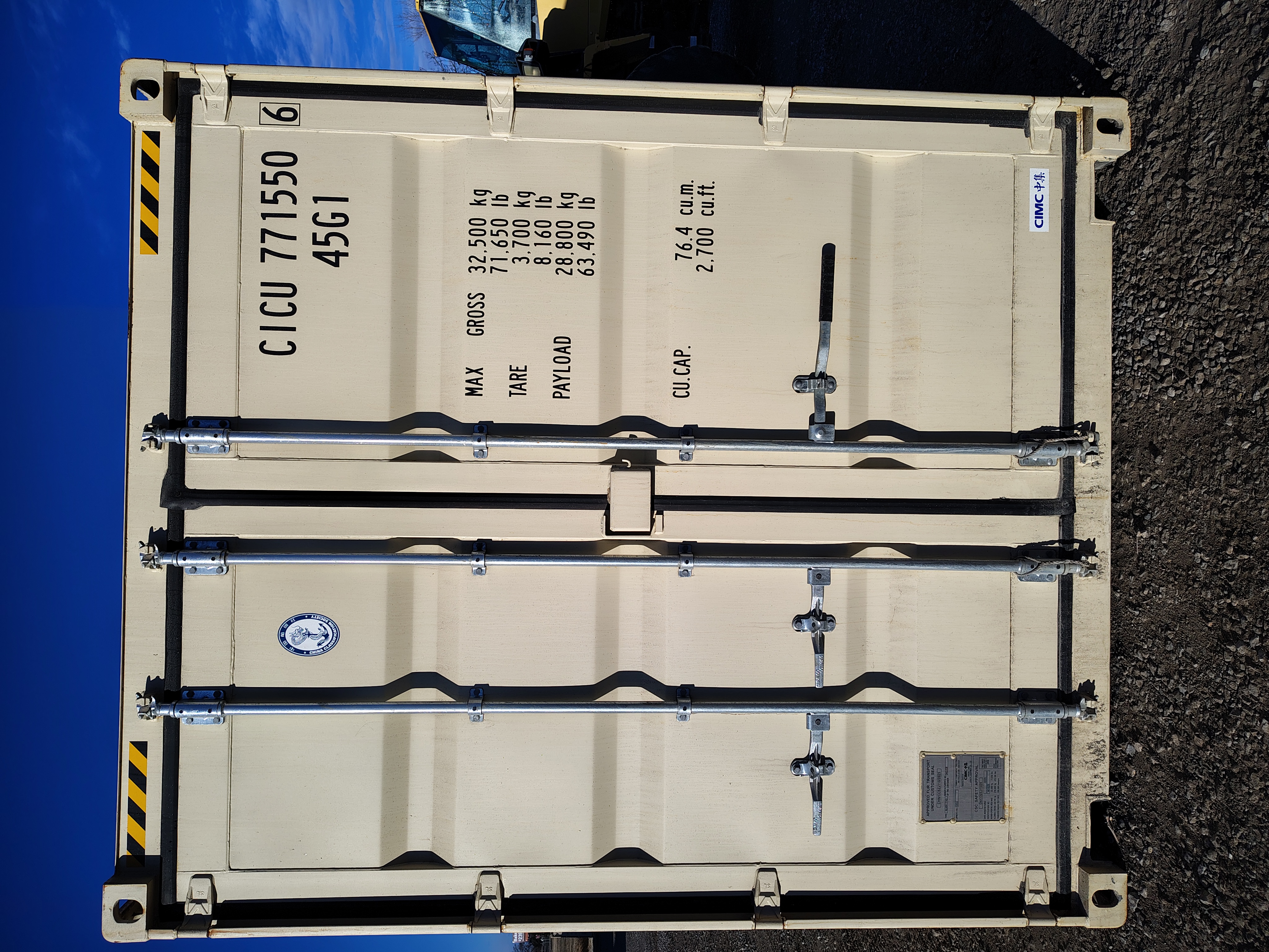 Front view of the product