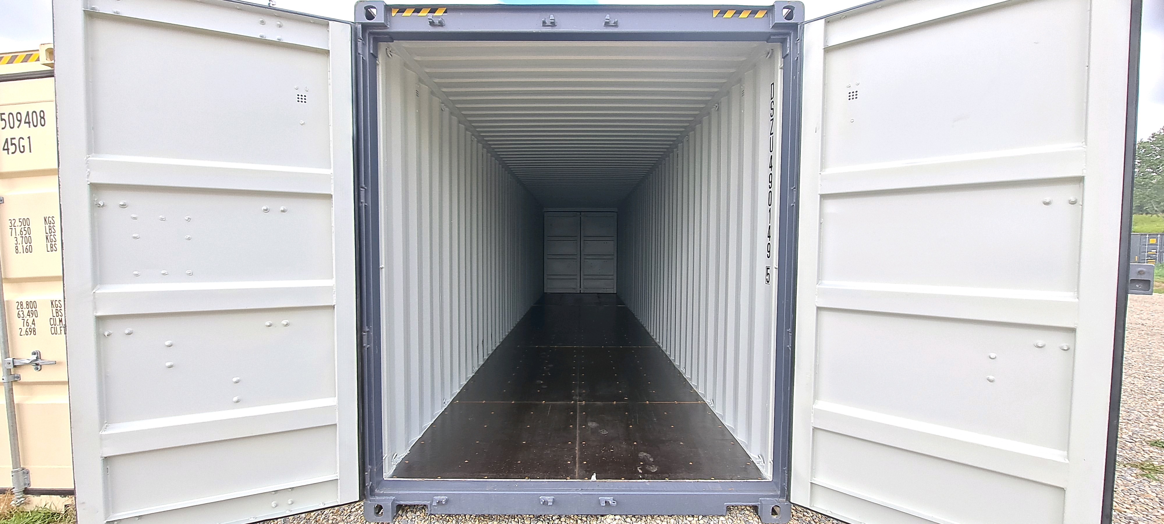 Interior view of the product