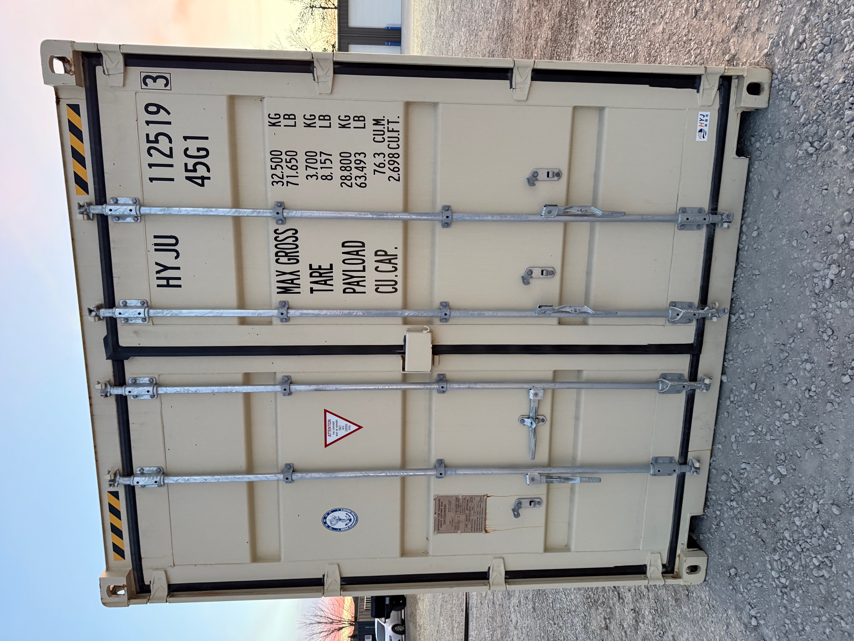 Front view of the product