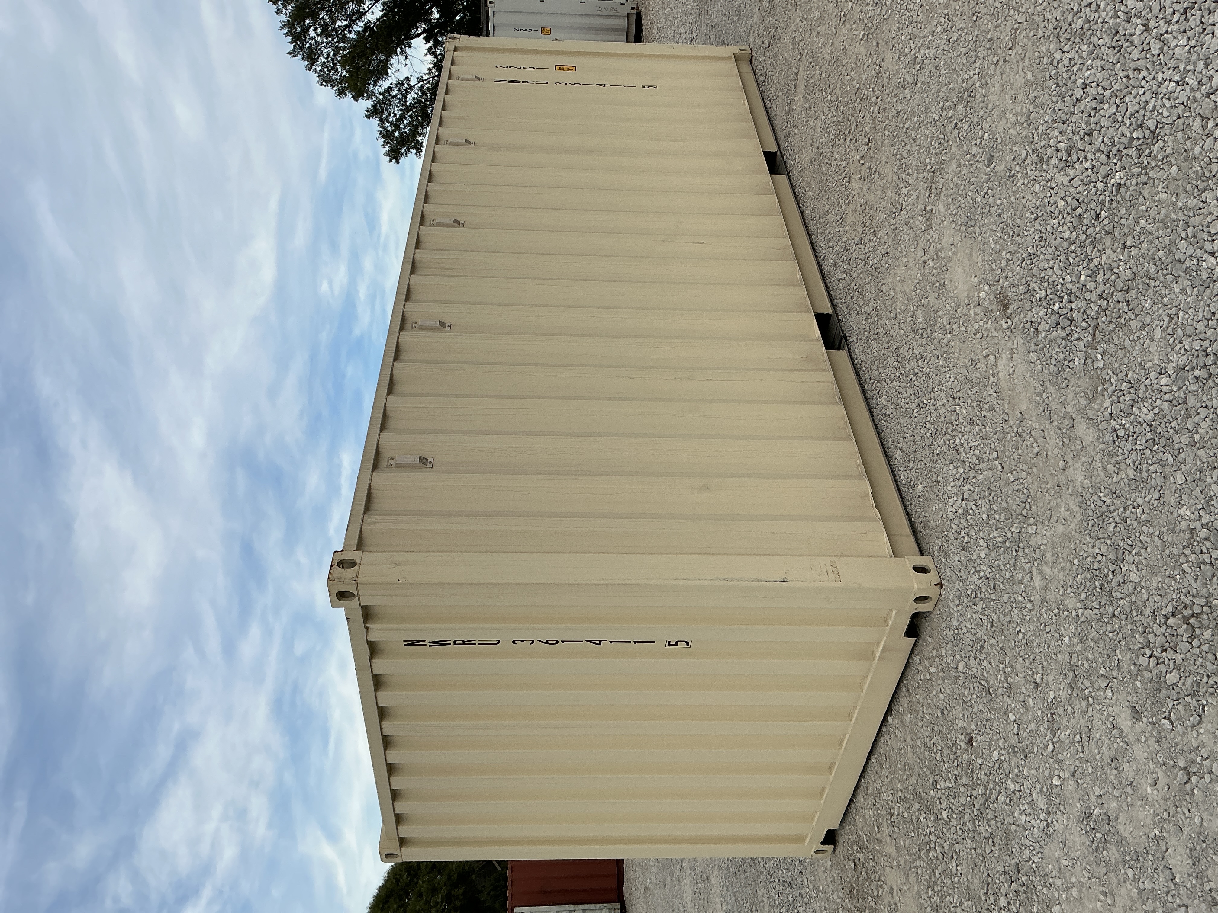 Rear corner view of the product