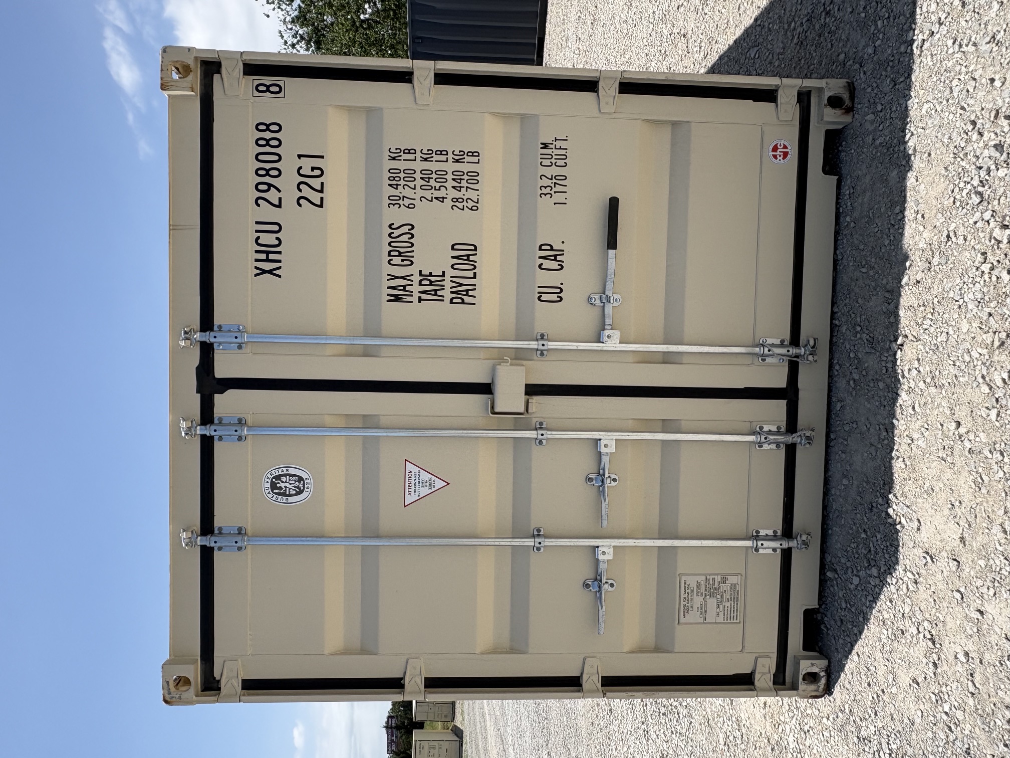 Front view of the product