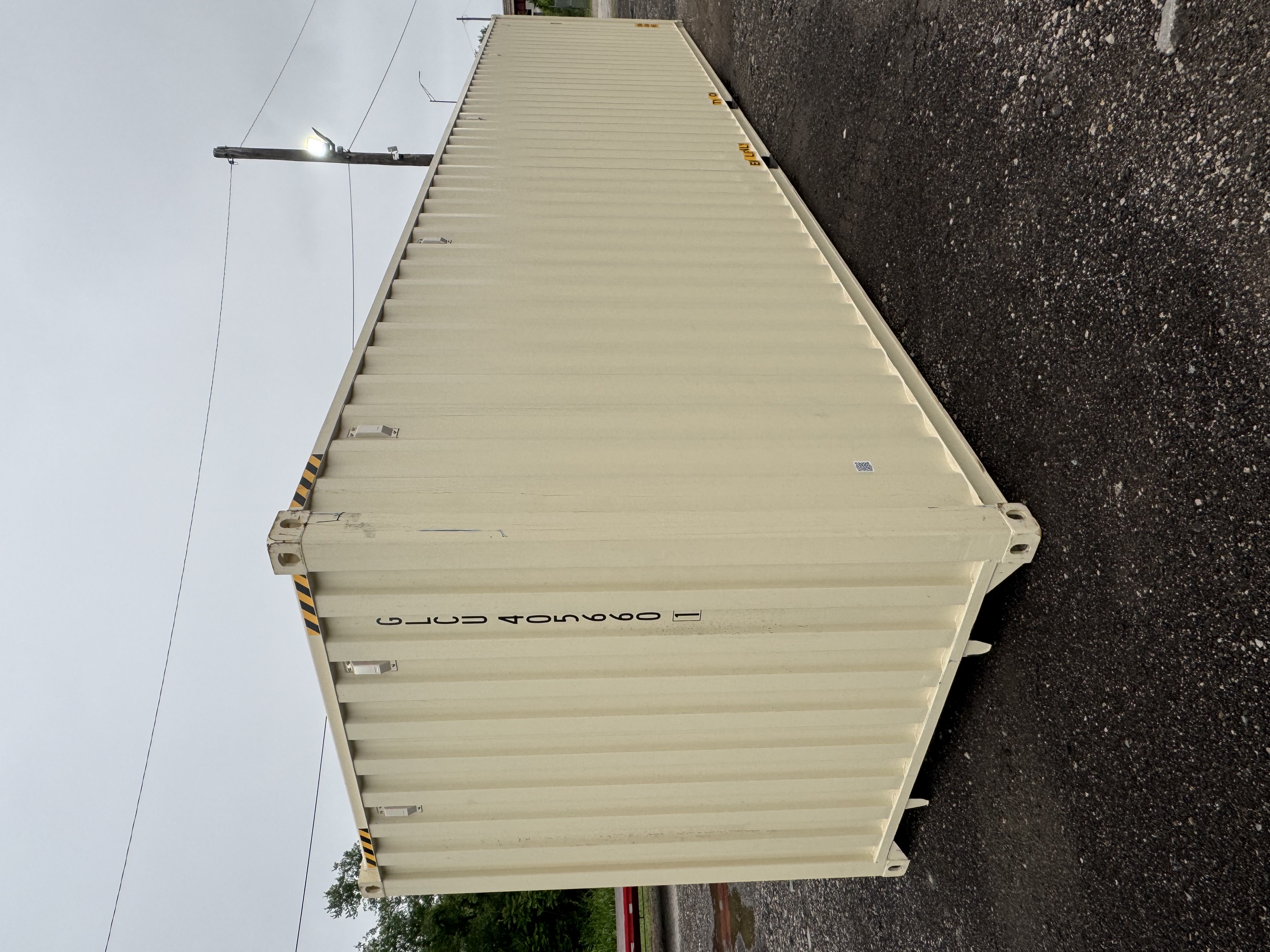 Rear corner view of the product