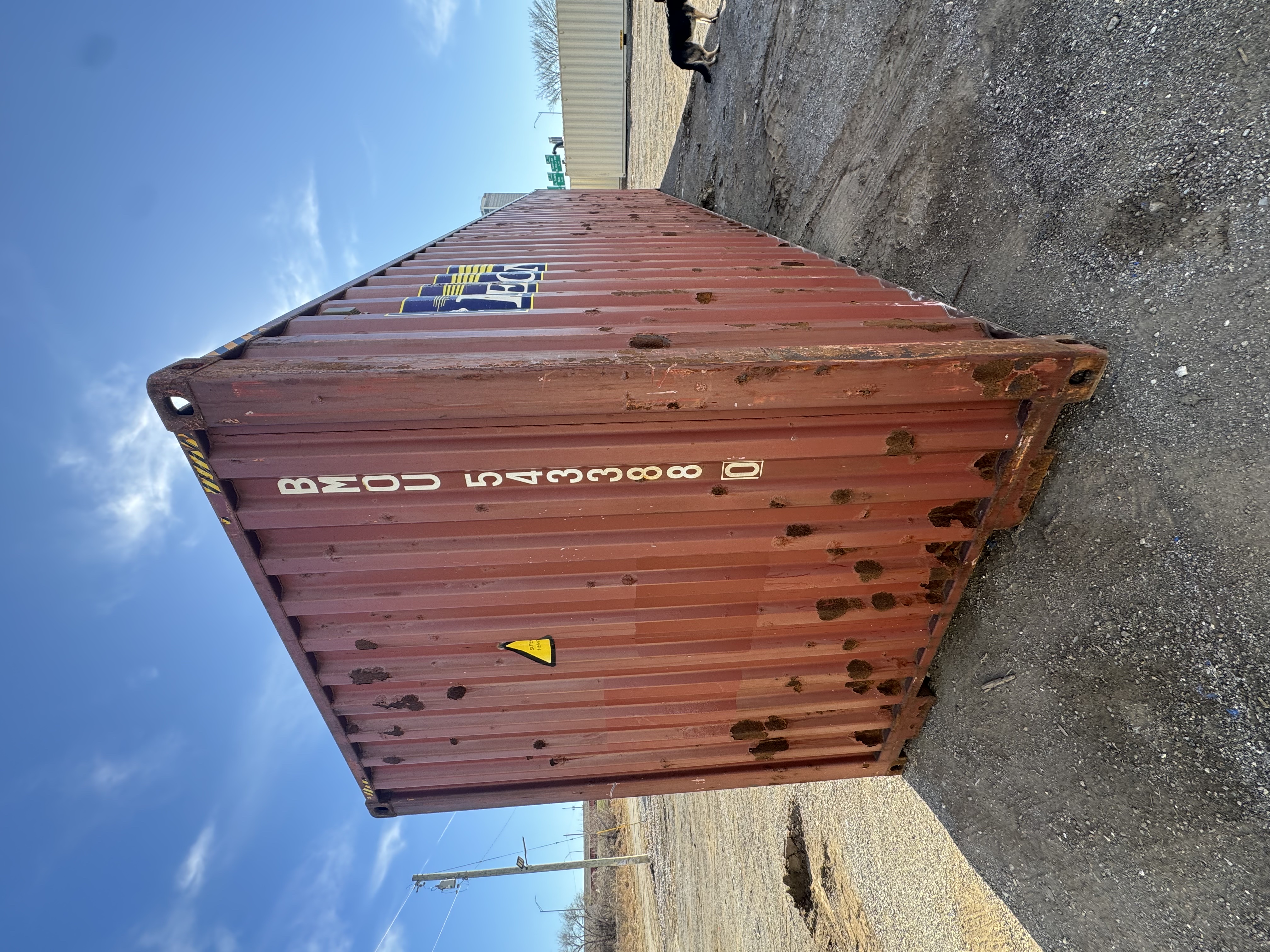 Front corner view of the product