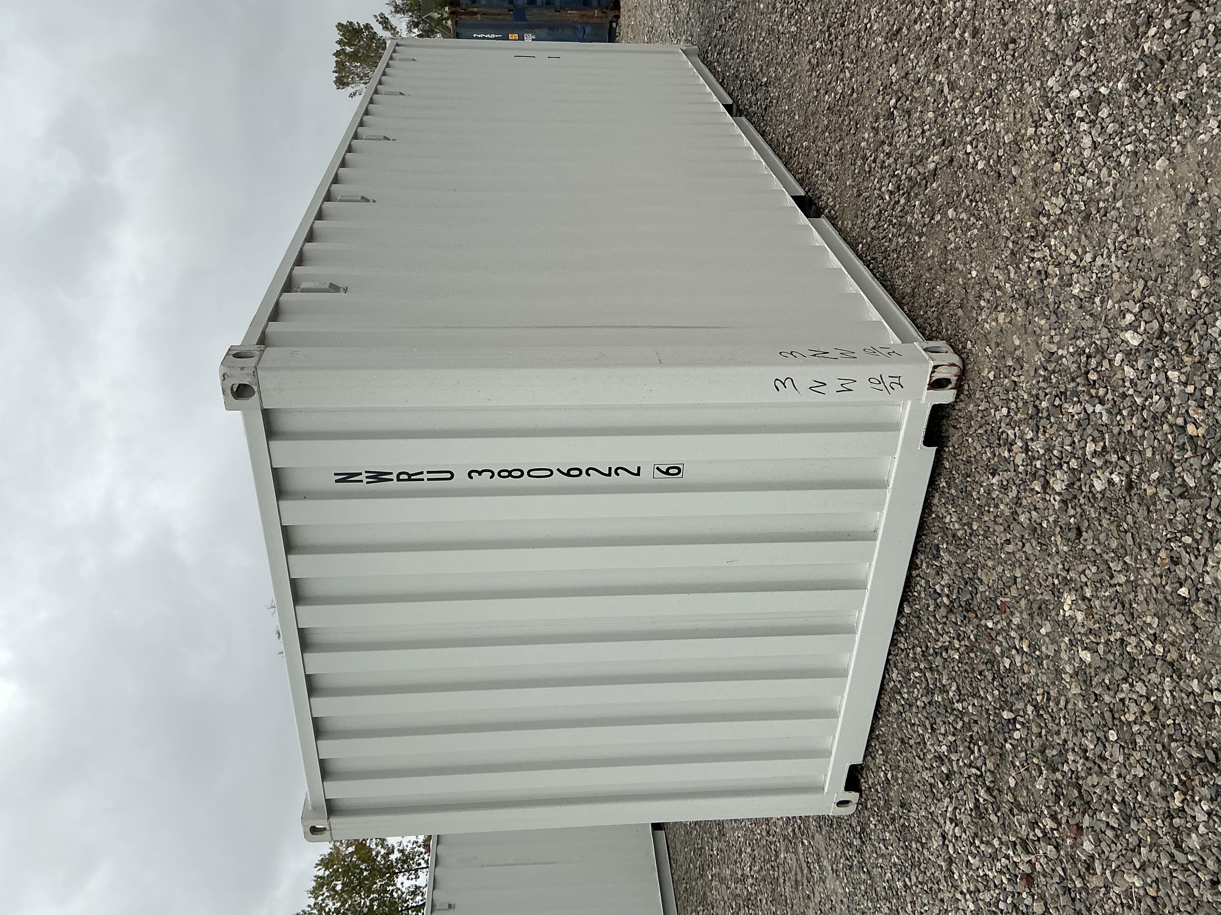 Rear corner view of the product