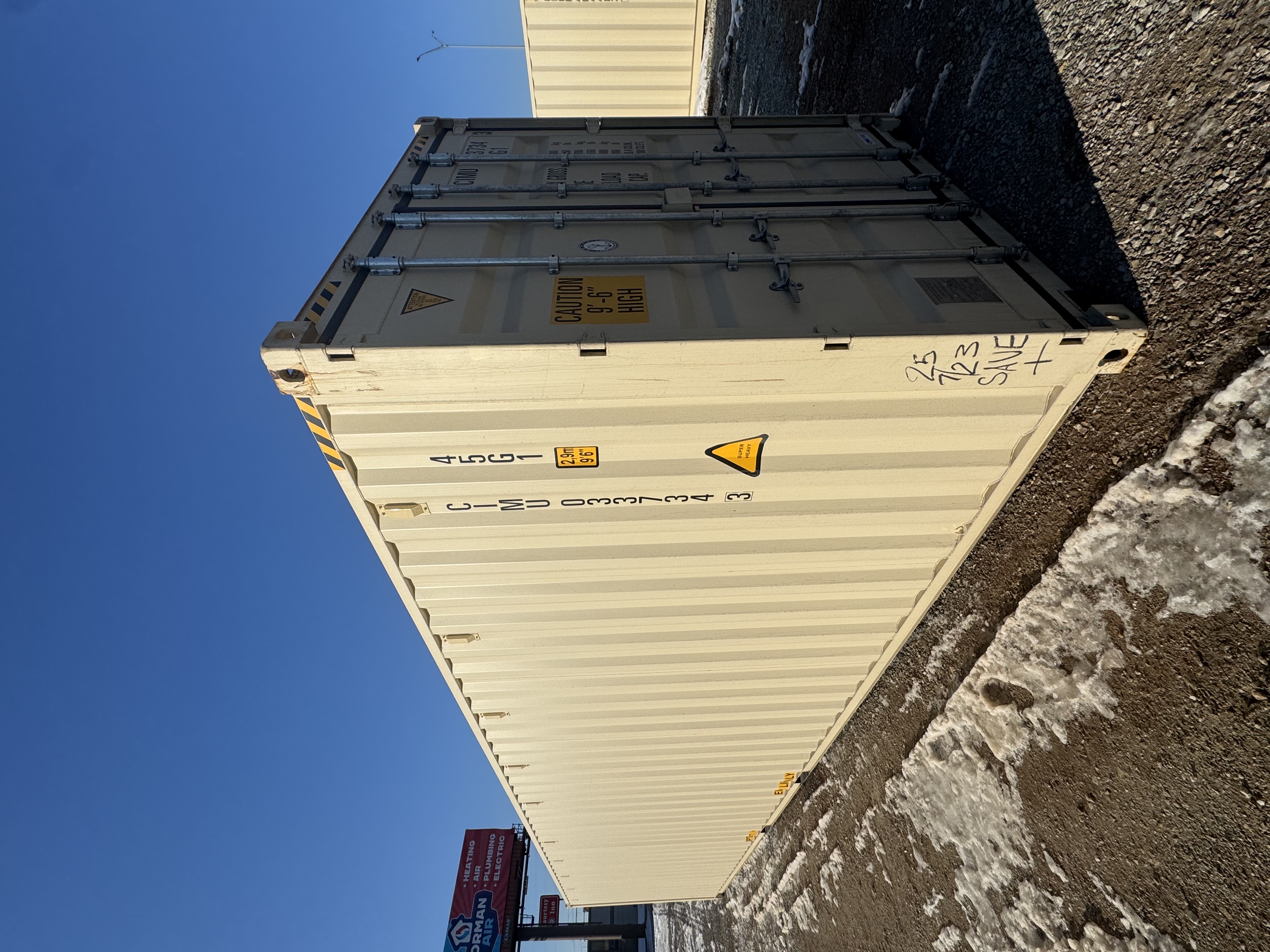 Rear corner view of the product