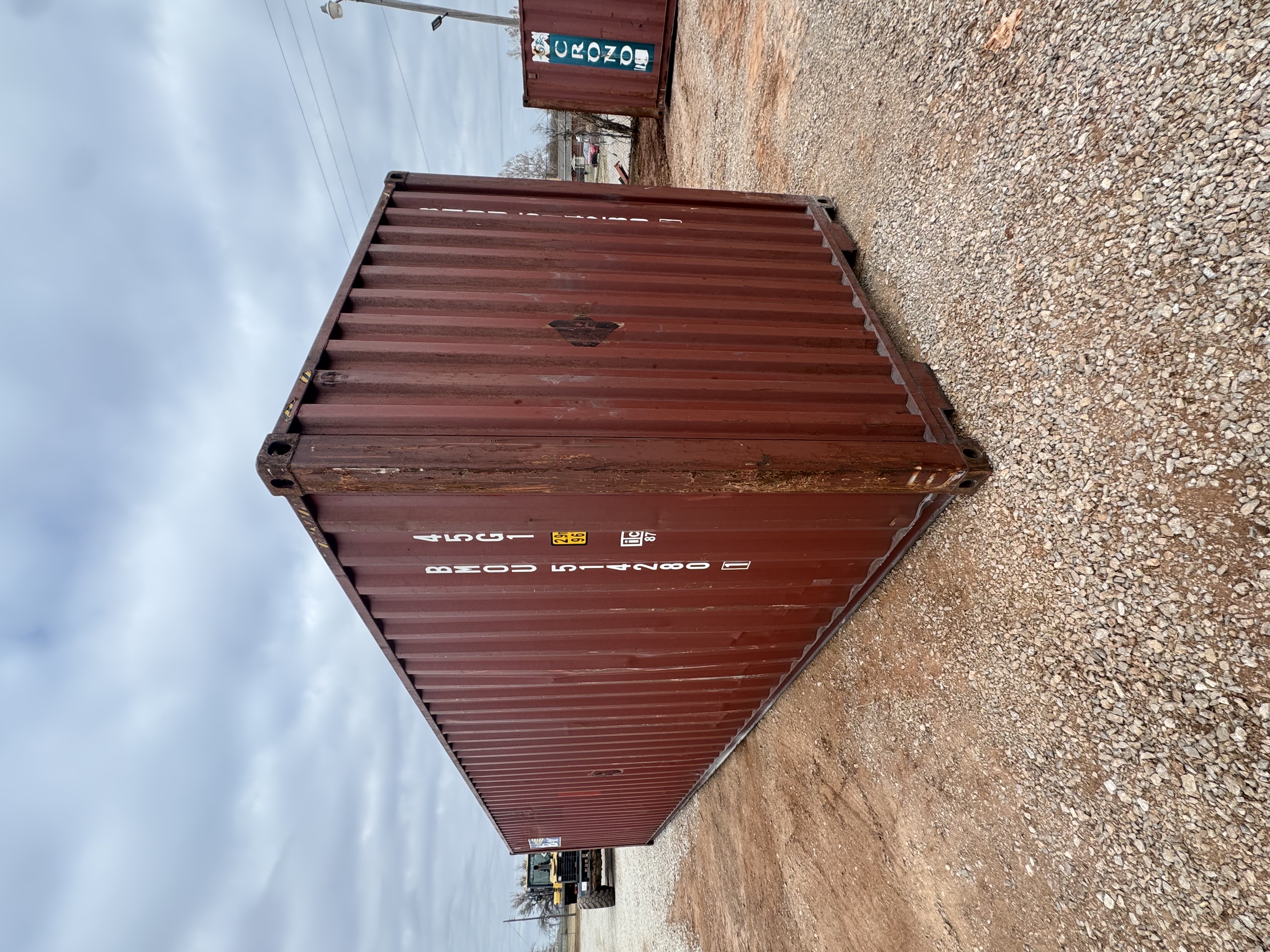 Front corner view of the product