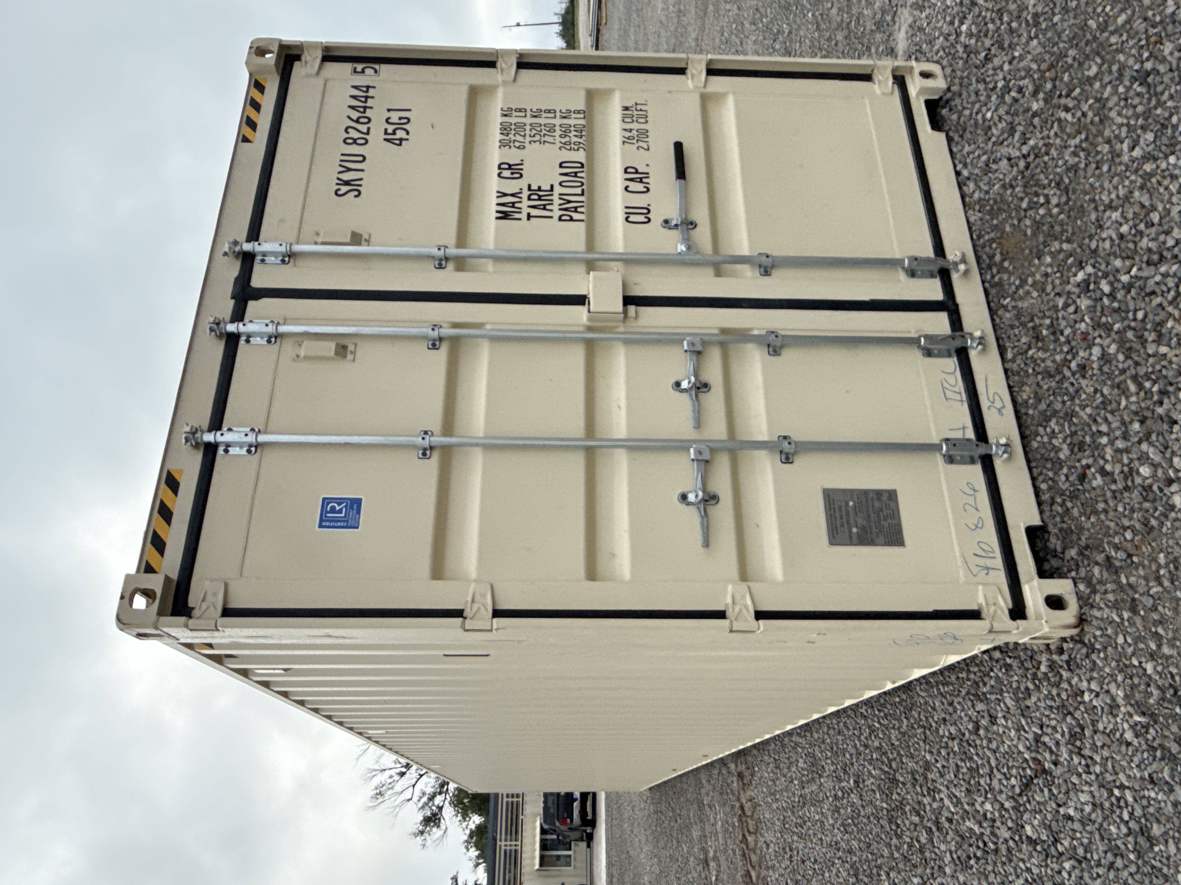 Front view of the product