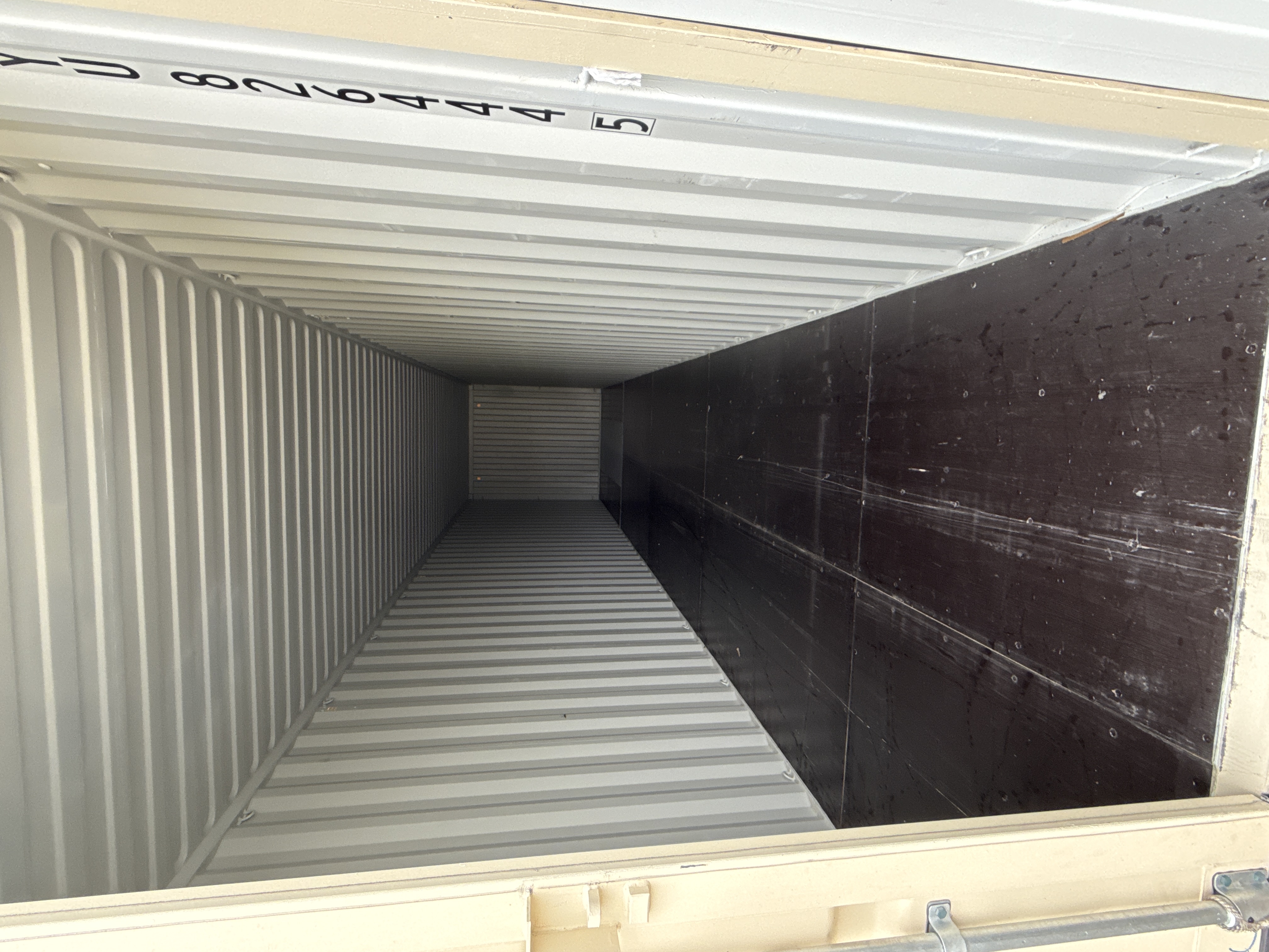 Interior view of the product