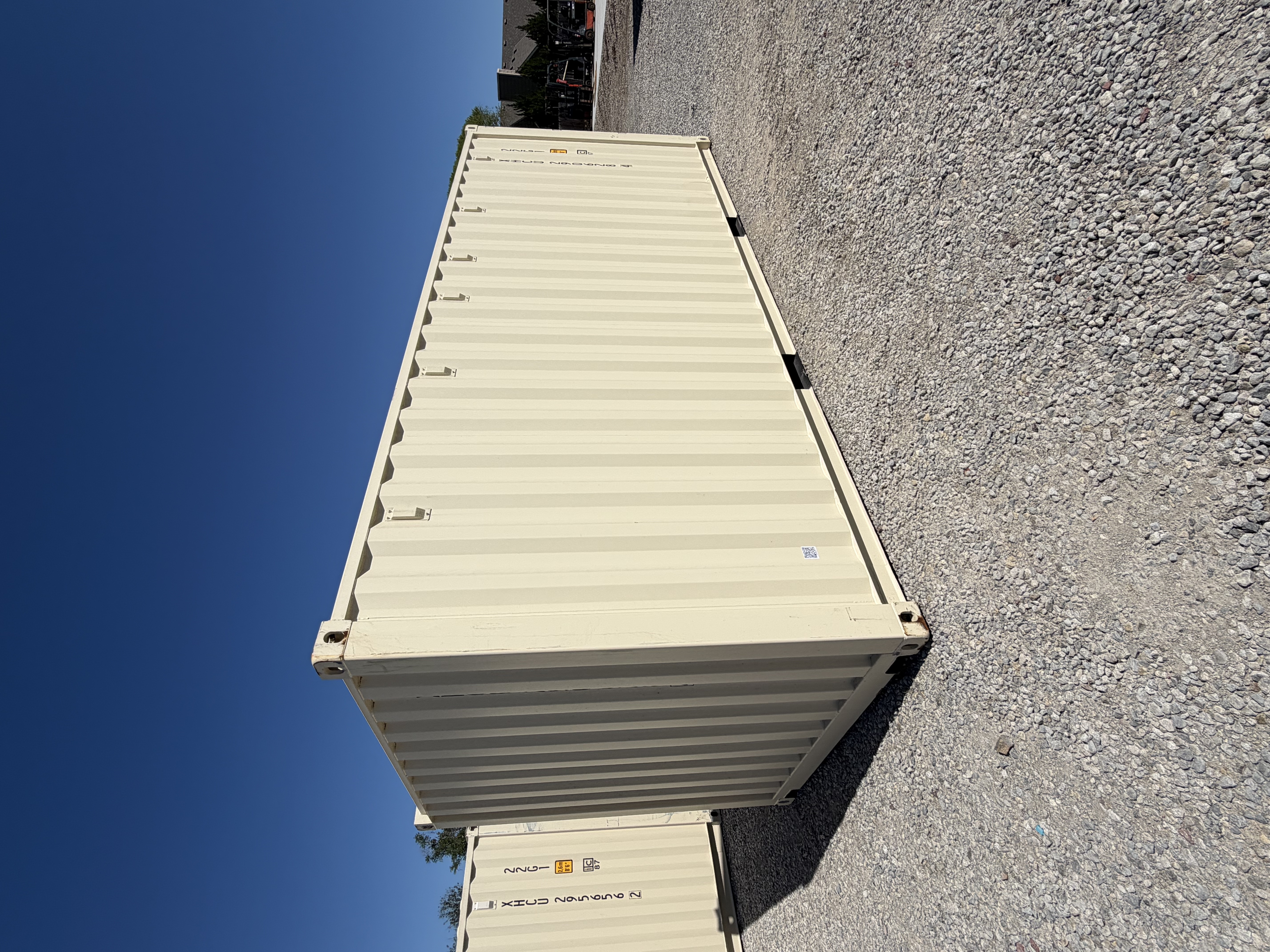 Rear corner view of the product