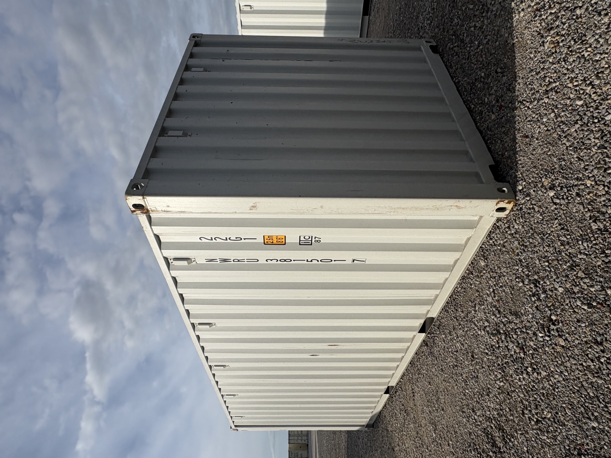 Rear corner view of the product