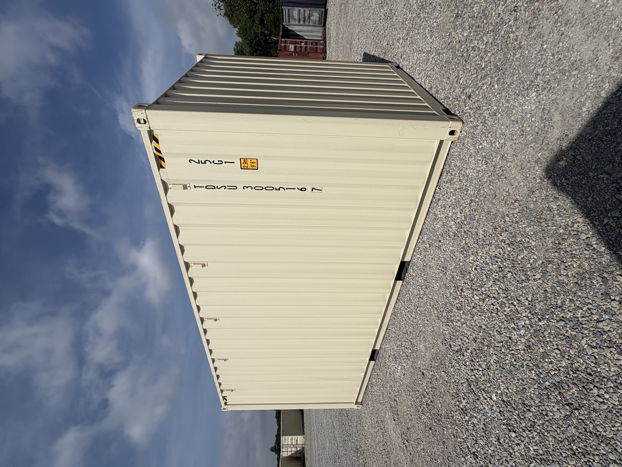 Rear corner view of the product
