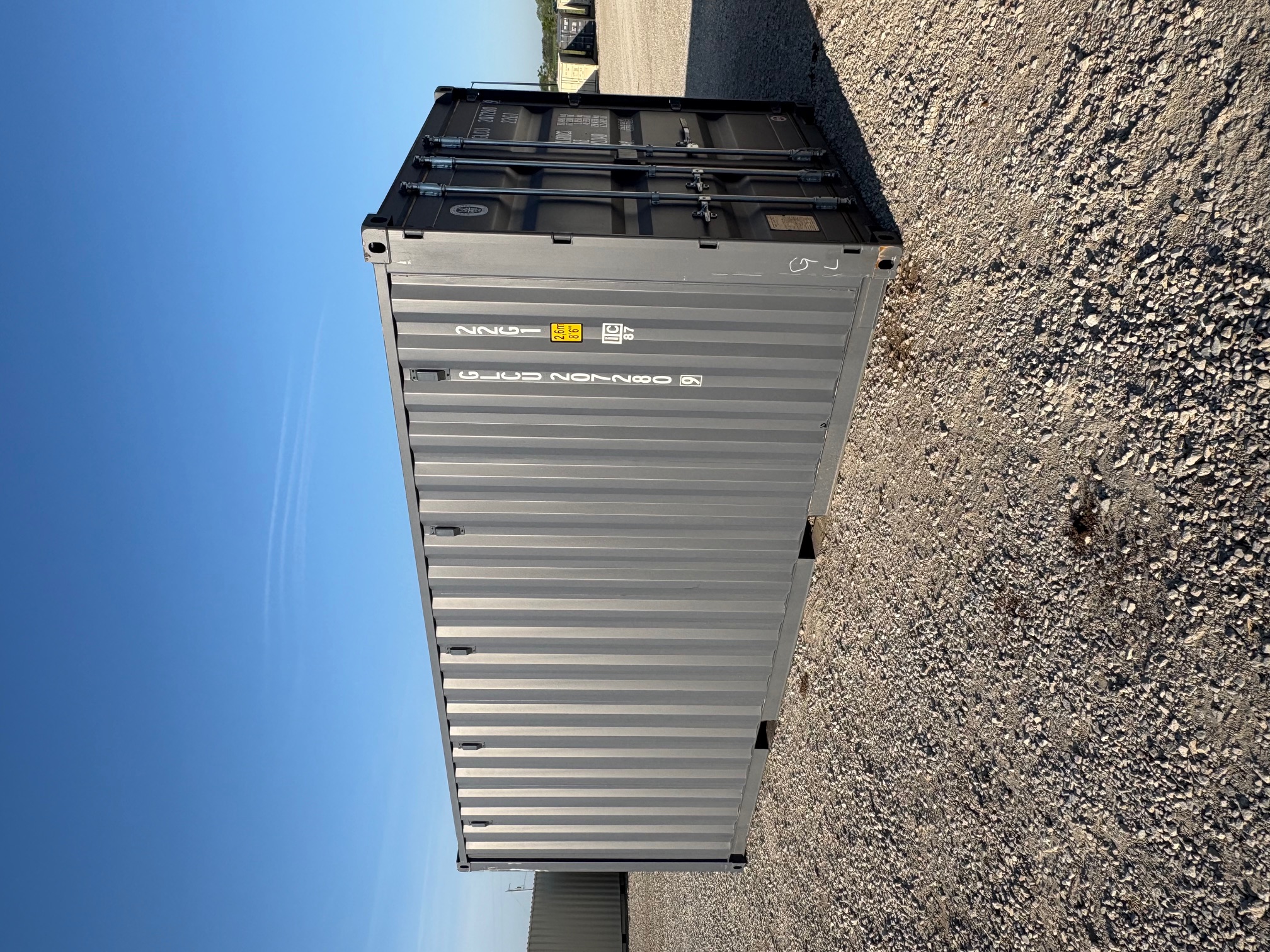 Front corner view of the product