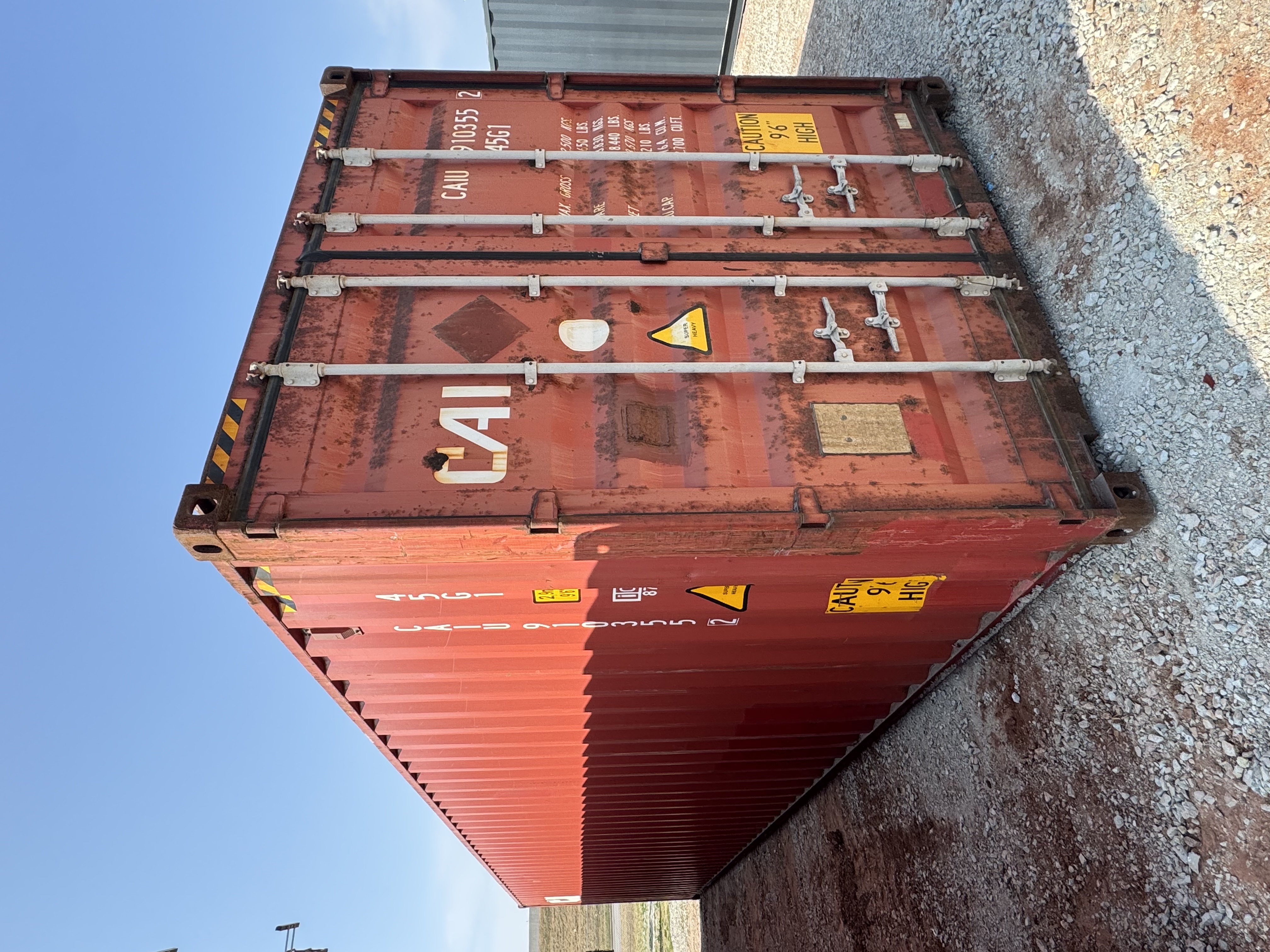 Front corner view of the product