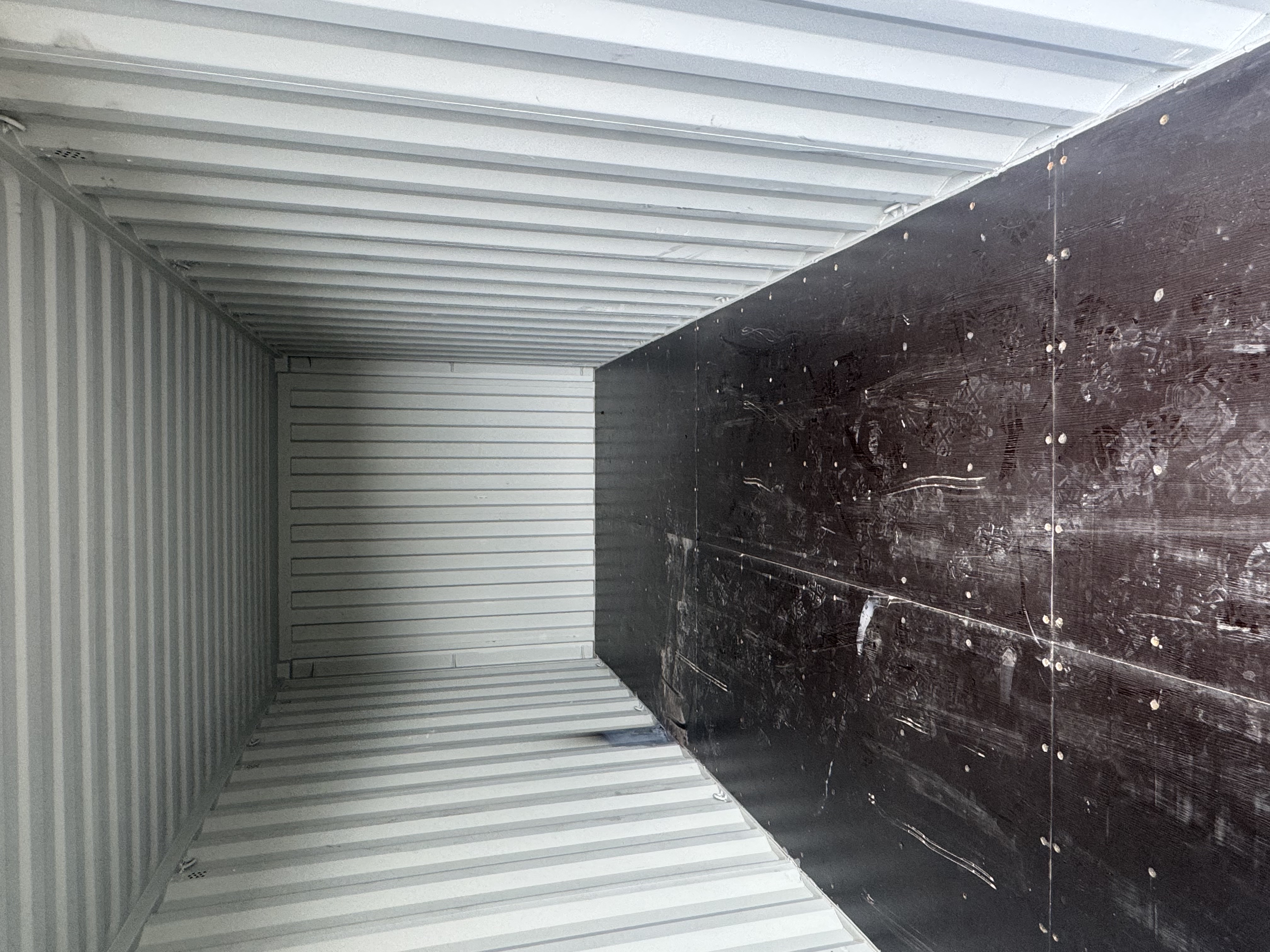 Front corner view of the product