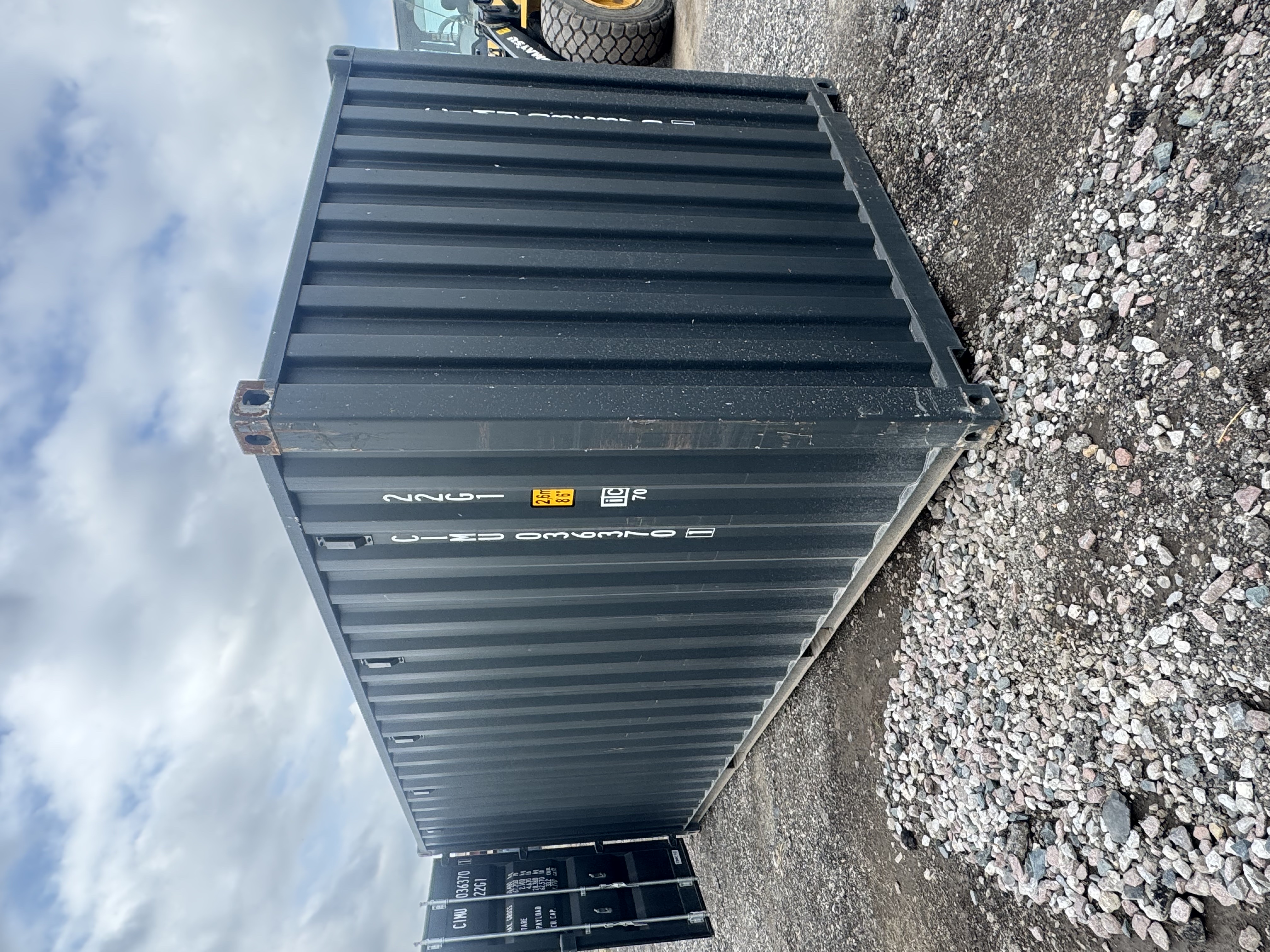 Rear corner view of the product