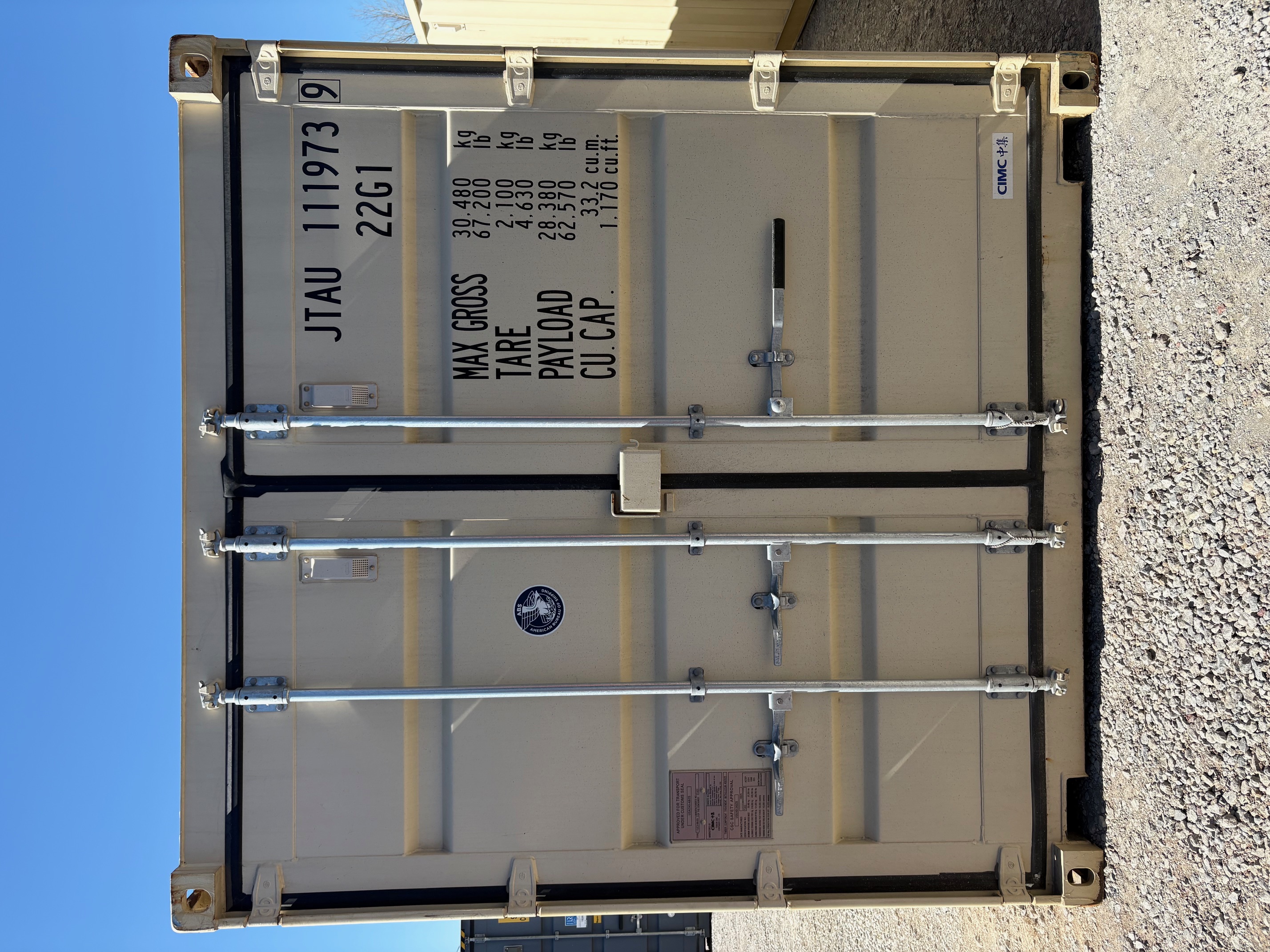 Front view of the product