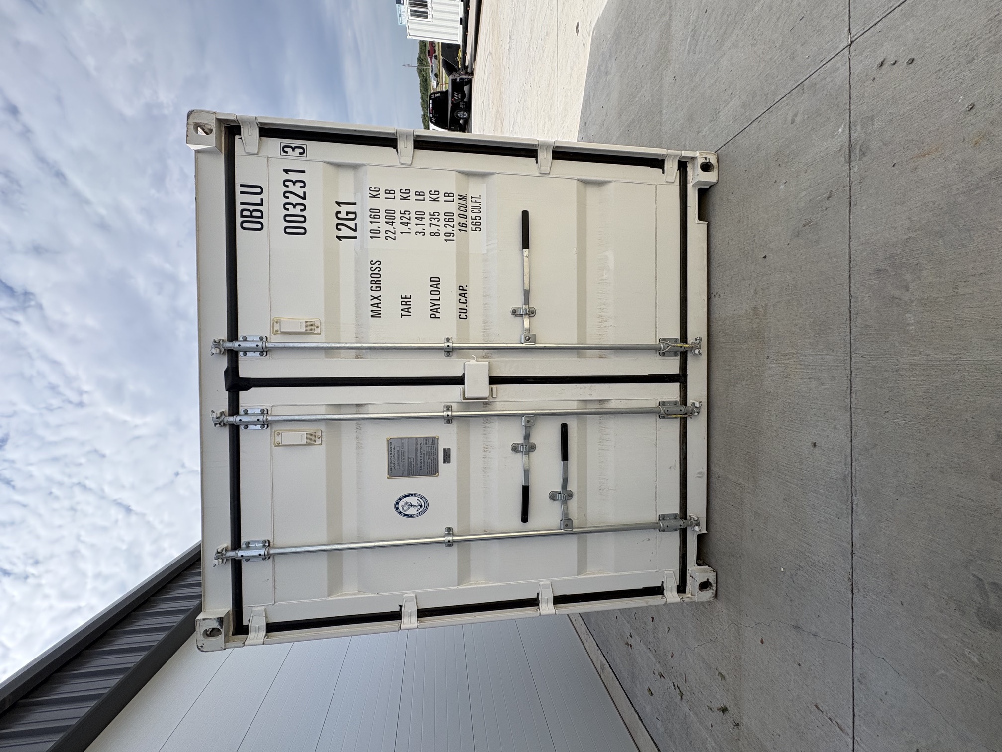 Front view of the product