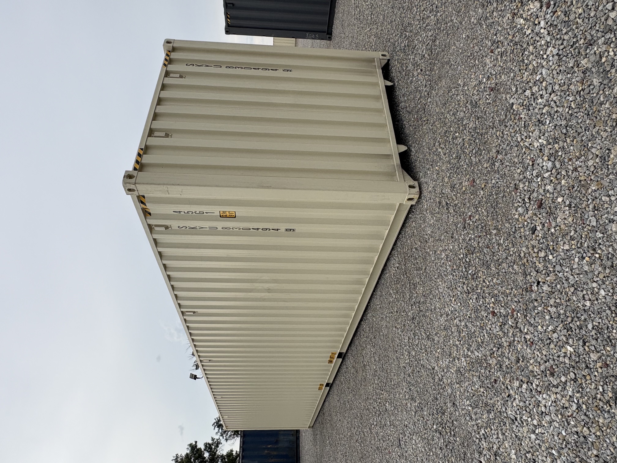 Rear corner view of the product