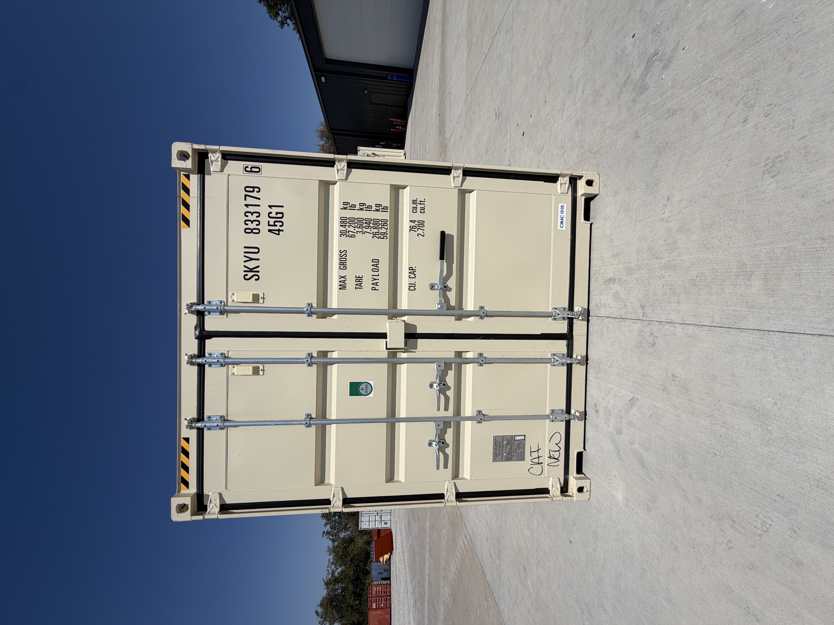 Front view of the product