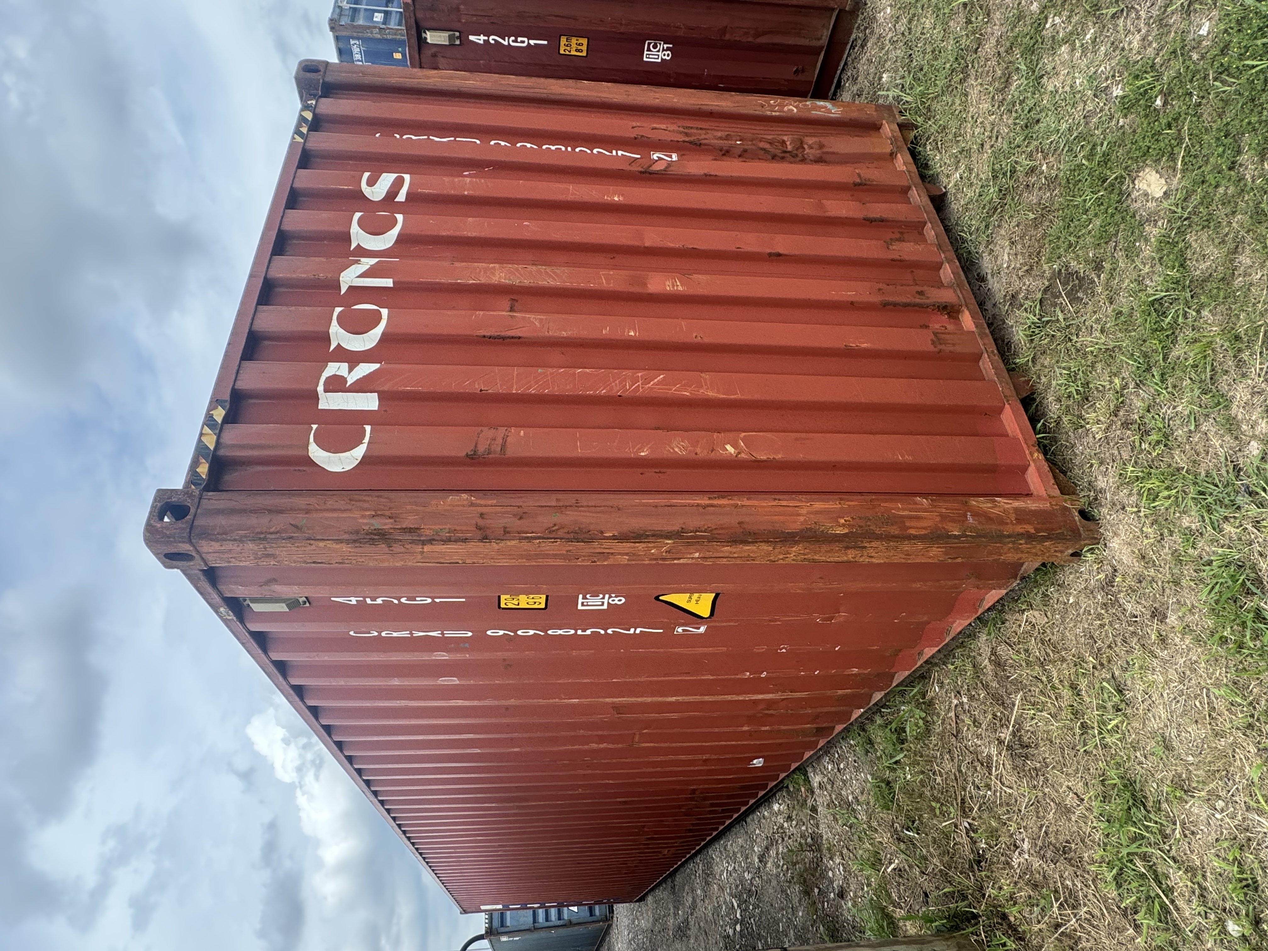 Rear corner view of the product