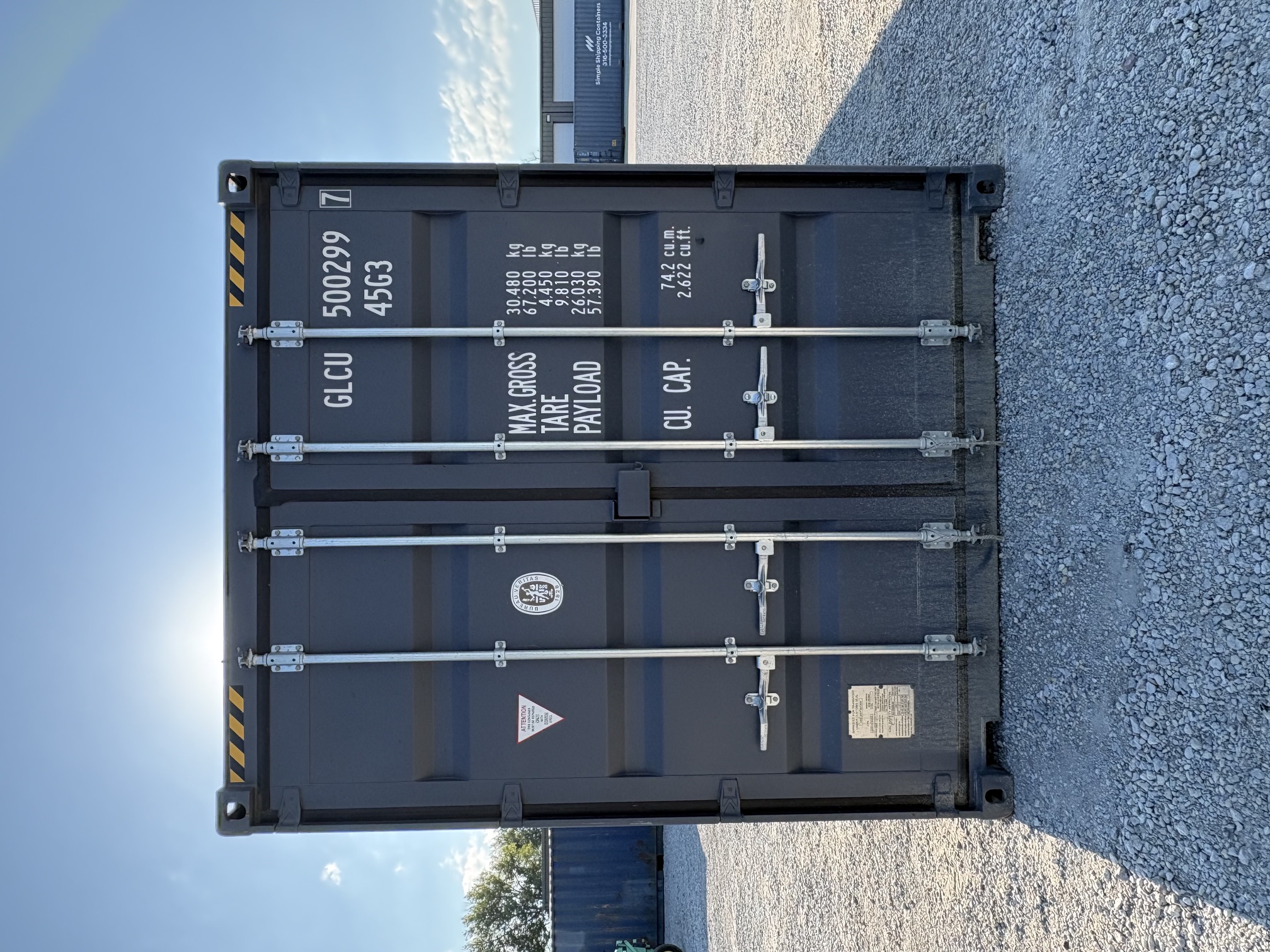 Front view of the product